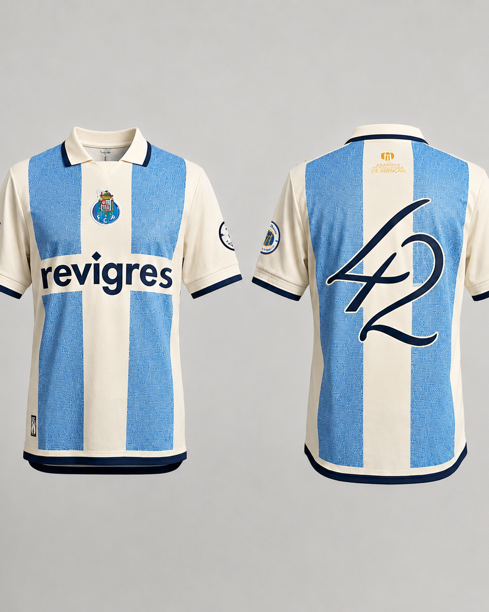 Jersey Porto speciale con dettagli vintage eleganti