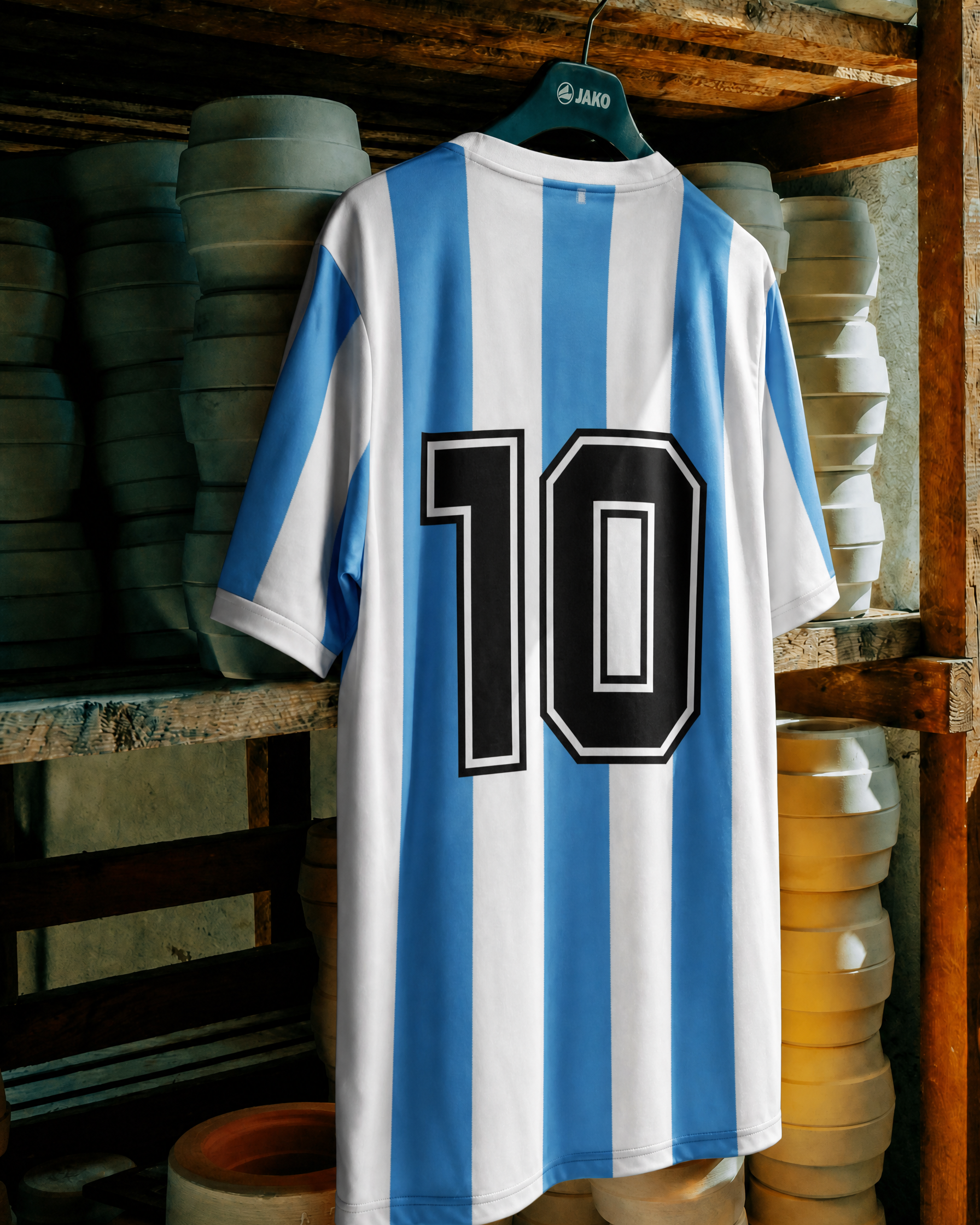 Argentina Maglia Home 1978 Vittoria Mondiali - Retro Soccer Kit