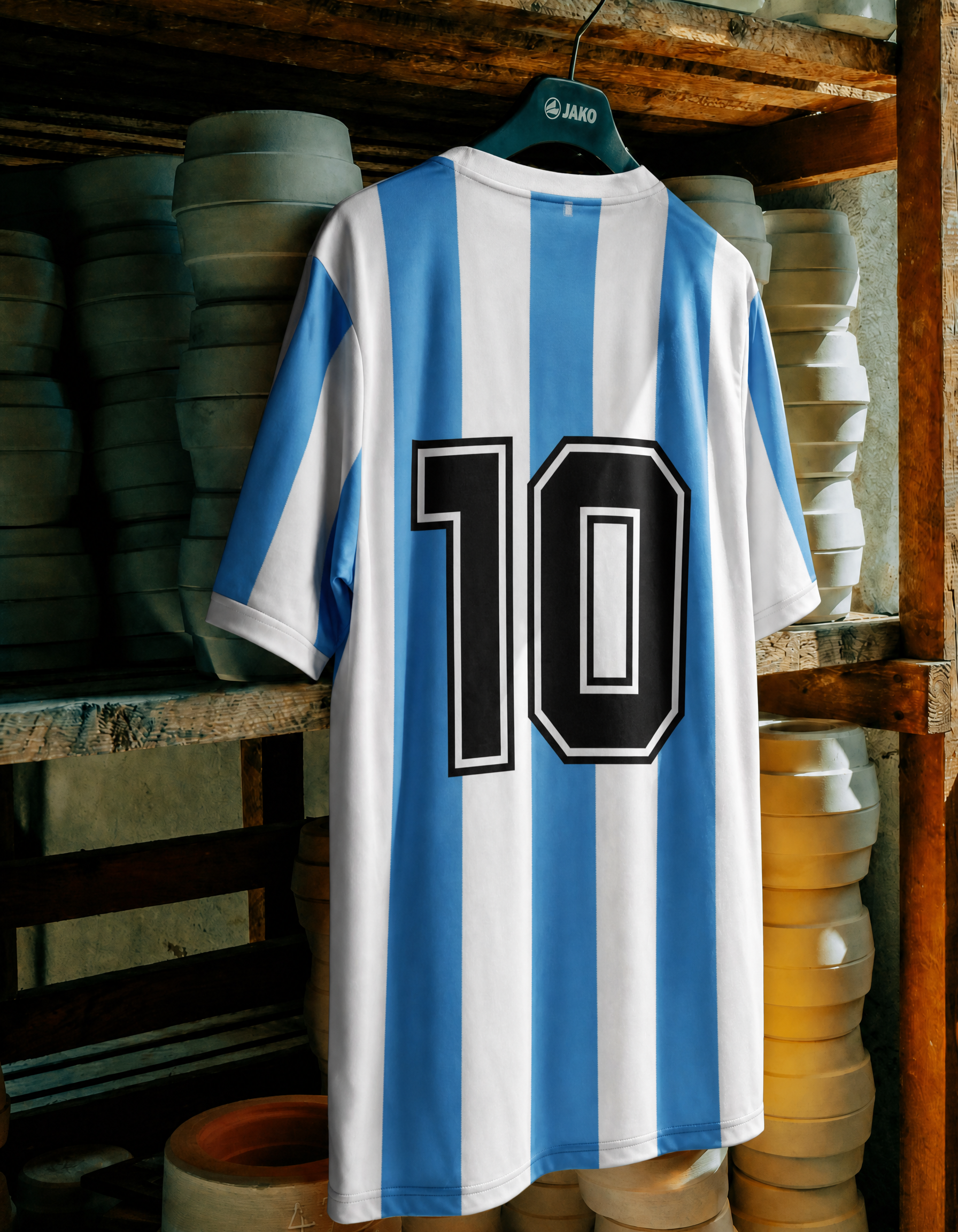 Argentina Maglia Home 1978 Vittoria Mondiali - Retro Soccer Kit
