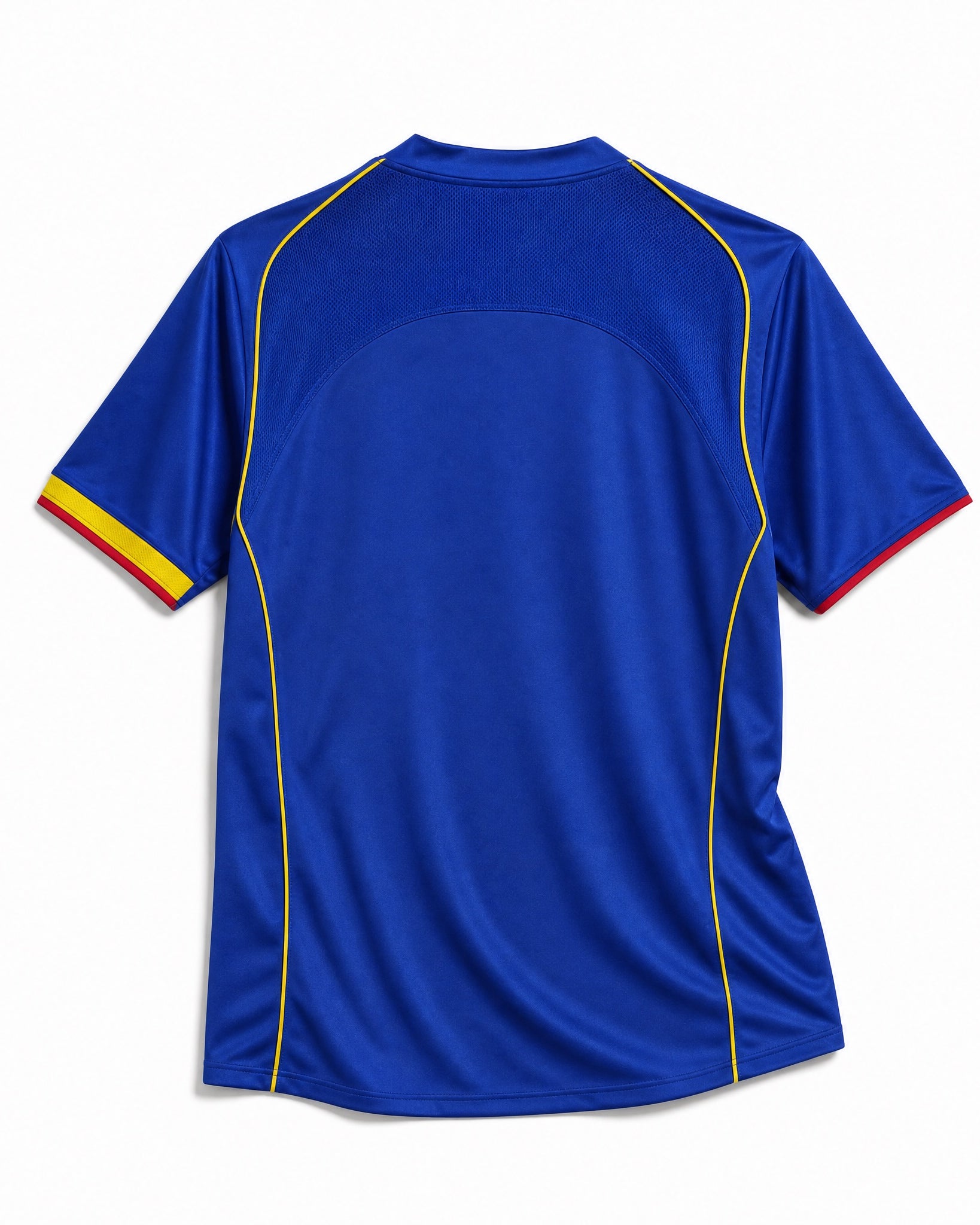 Maglia Arsenal away 2004/05 vista posteriore dettagli gialli