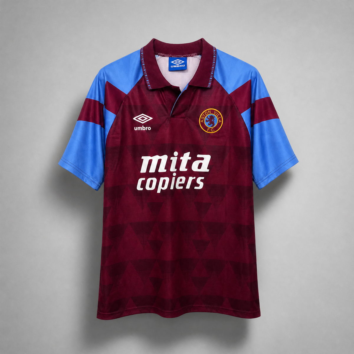 Aston Villa Jersey Home 1990/91 Vintage Jersey – Retro Soccer Kit