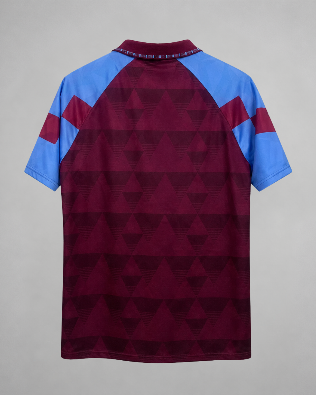 Retro Aston Villa jersey home 1990/91 vista posteriore