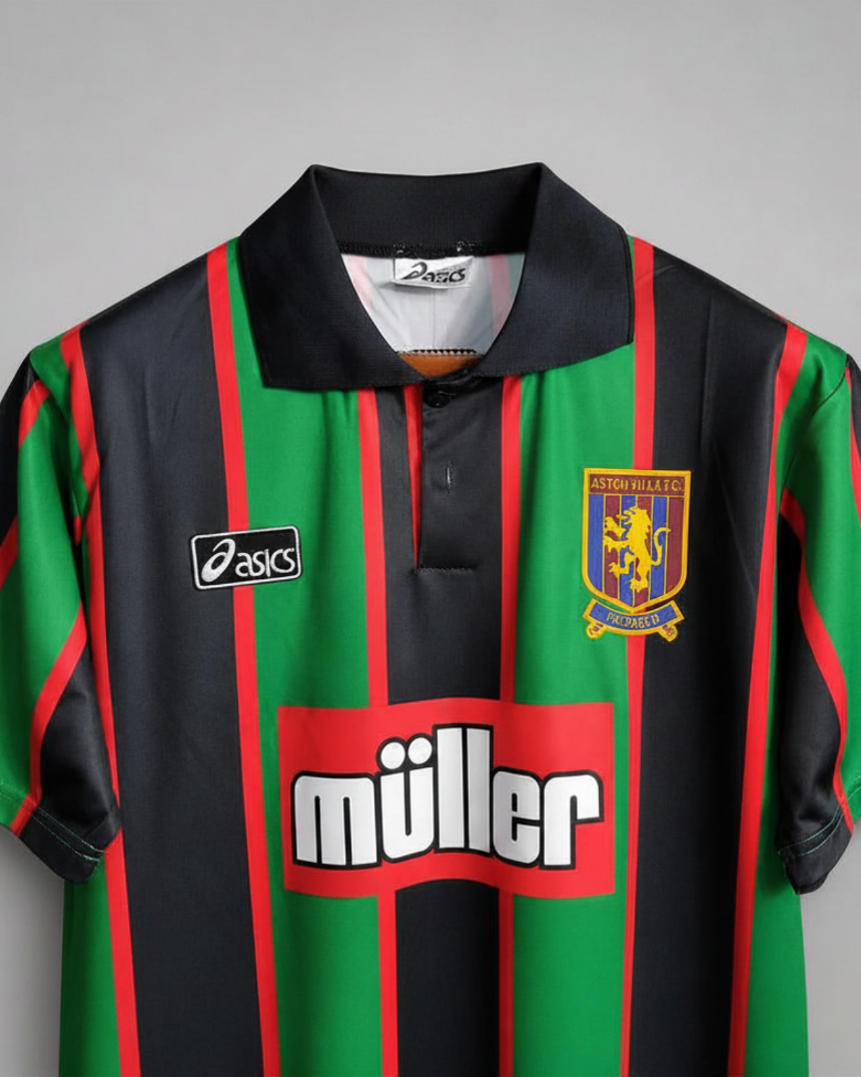 Retro Aston Villa jersey away 1993/95 vista posteriore