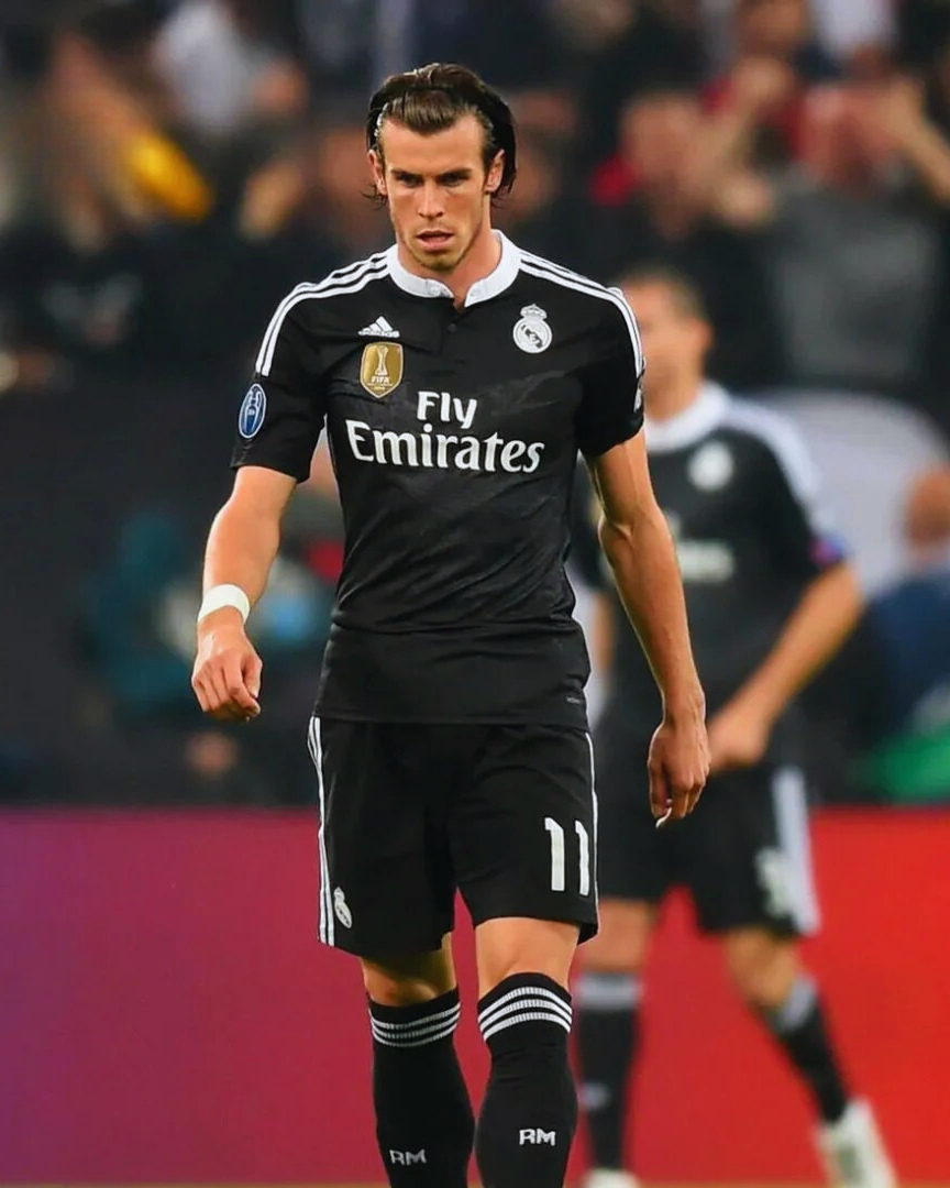 BALE Real Madrid 2014/15 con maglia third nera