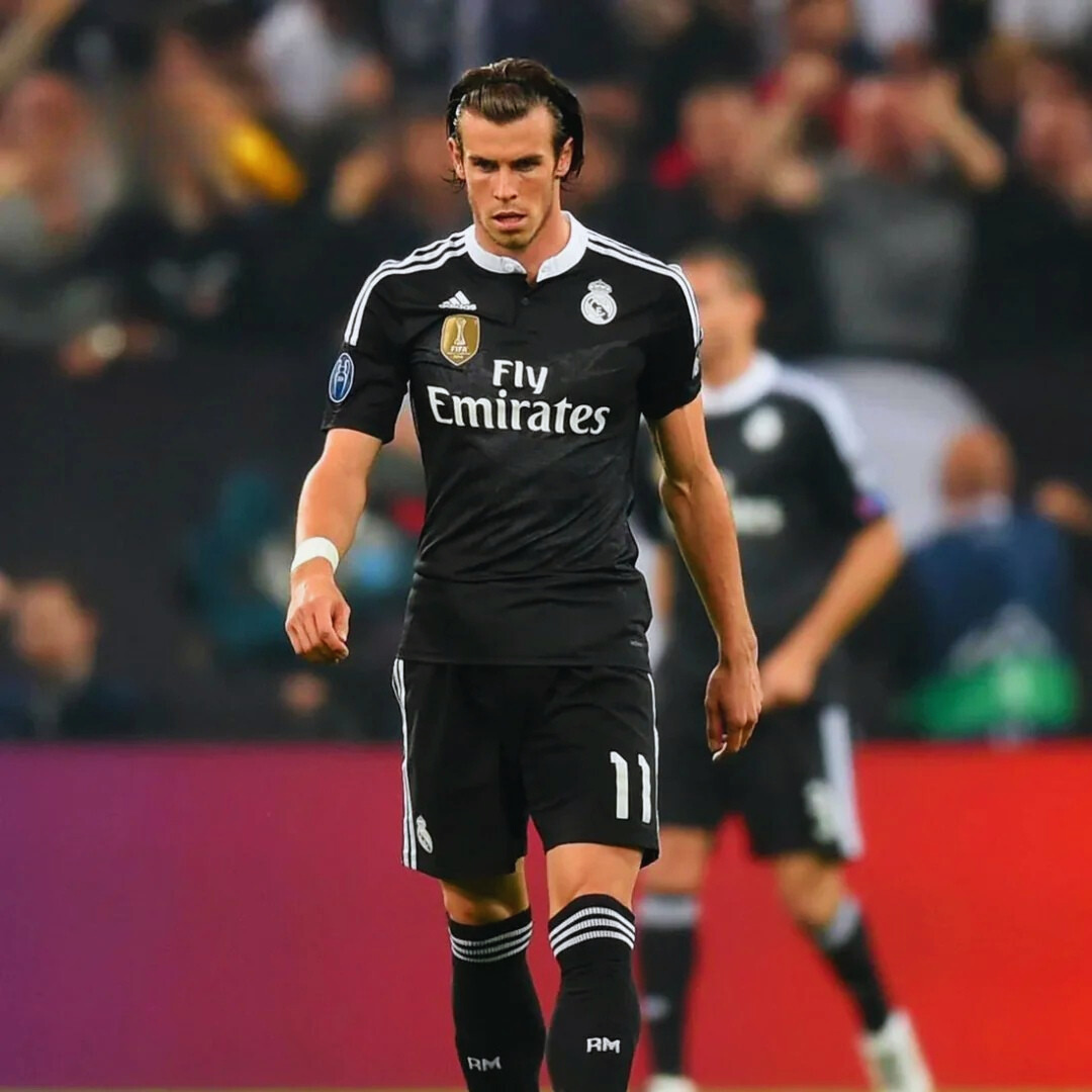 BALE Real Madrid 2014/15 con maglia third nera