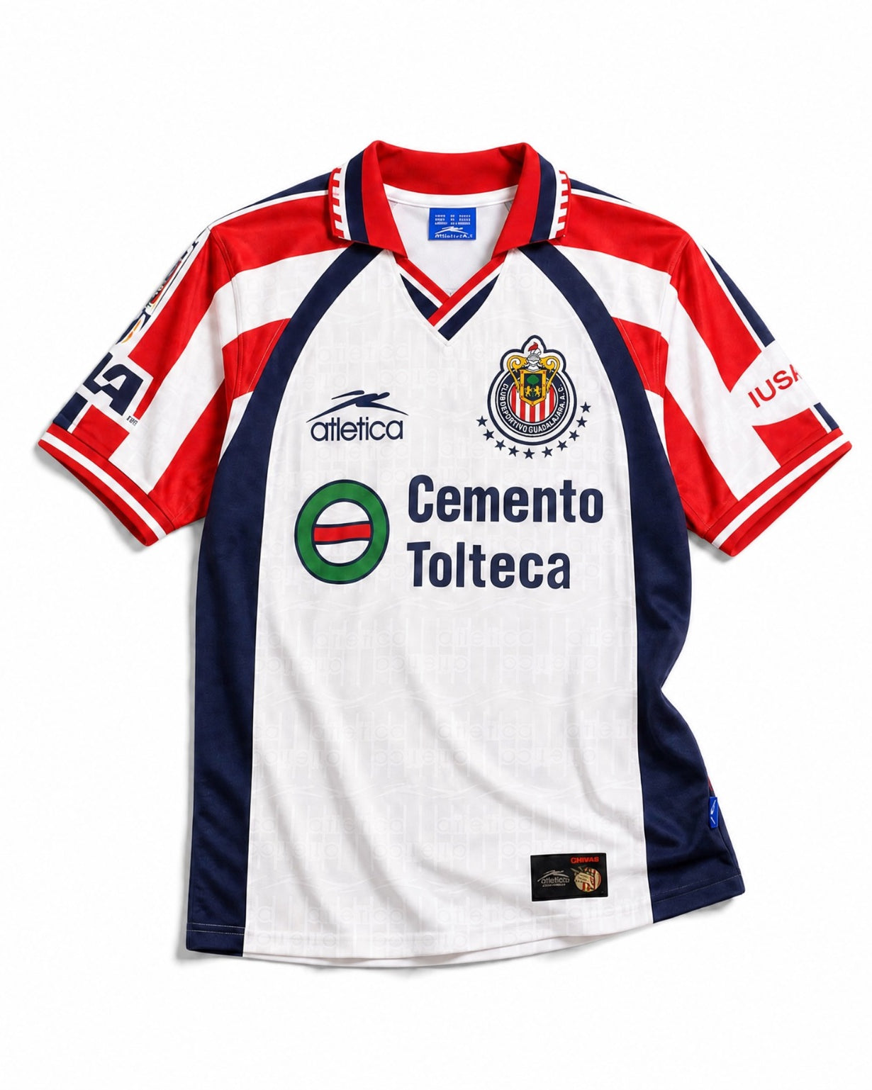 Chivas Maglia Away 1999/00 vintage vista frontale