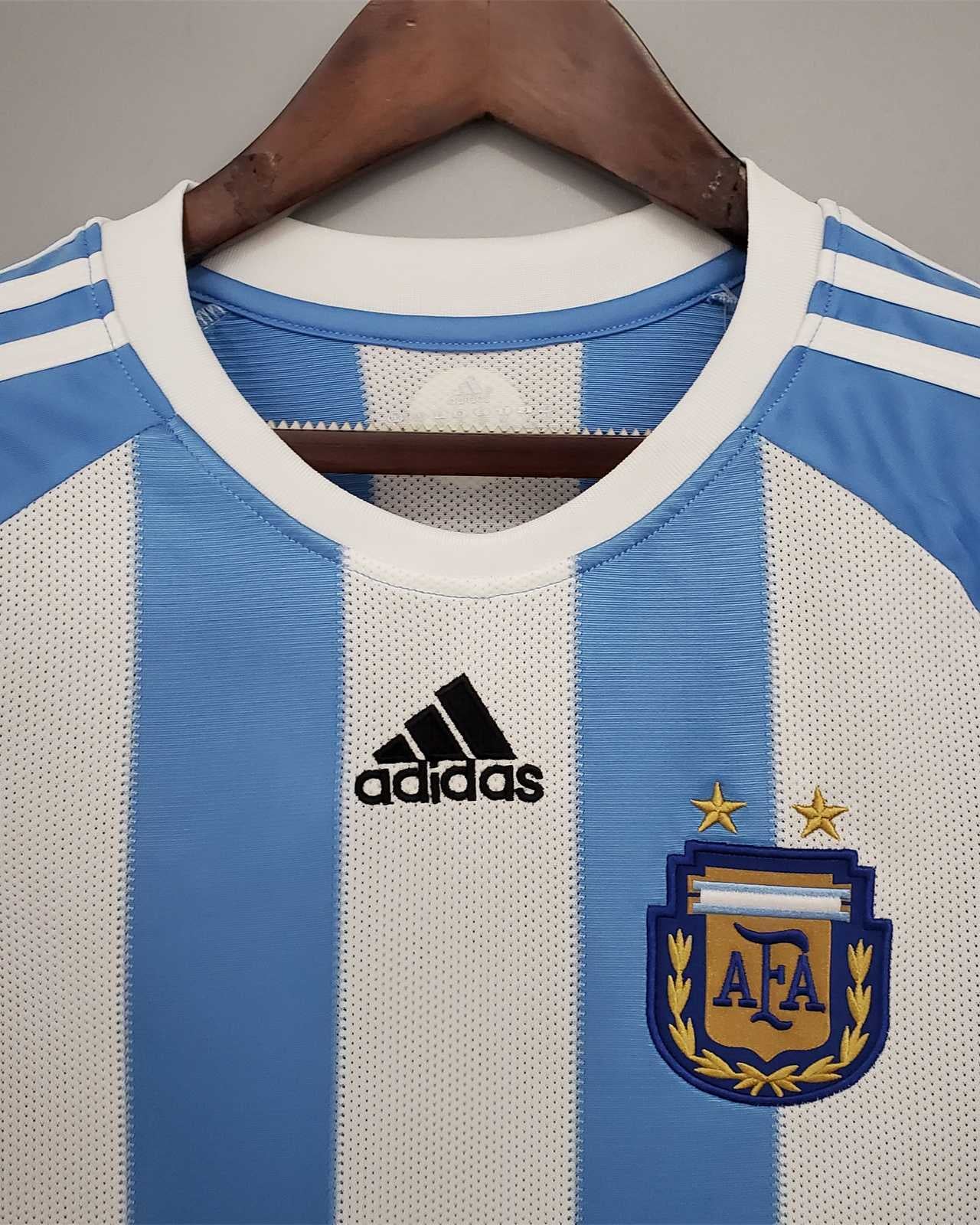 Colletto maglia Argentina 2010 dettagli interni
