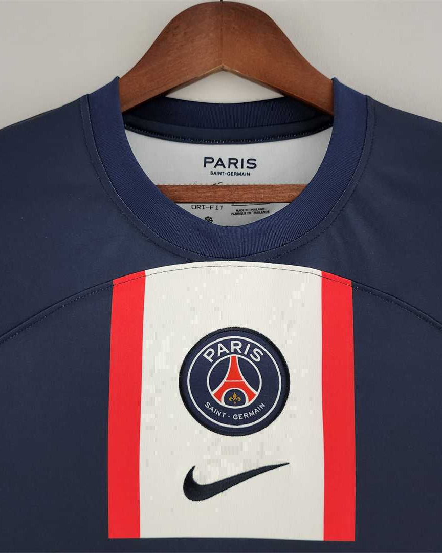 Colletto maglia PSG 2022/23 dettagli interni