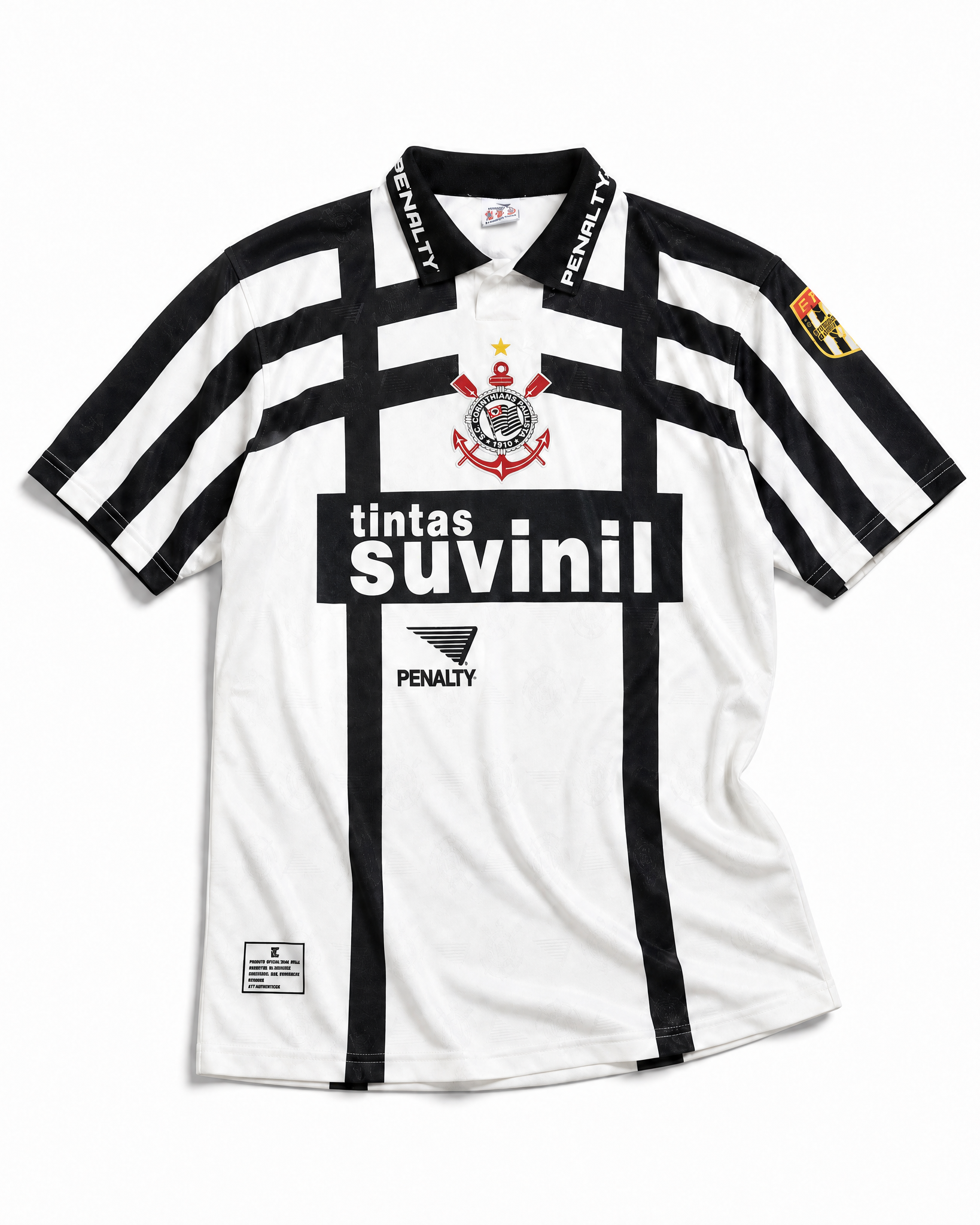 Corinthians Maglia Home 1995/96 bianca vista frontale