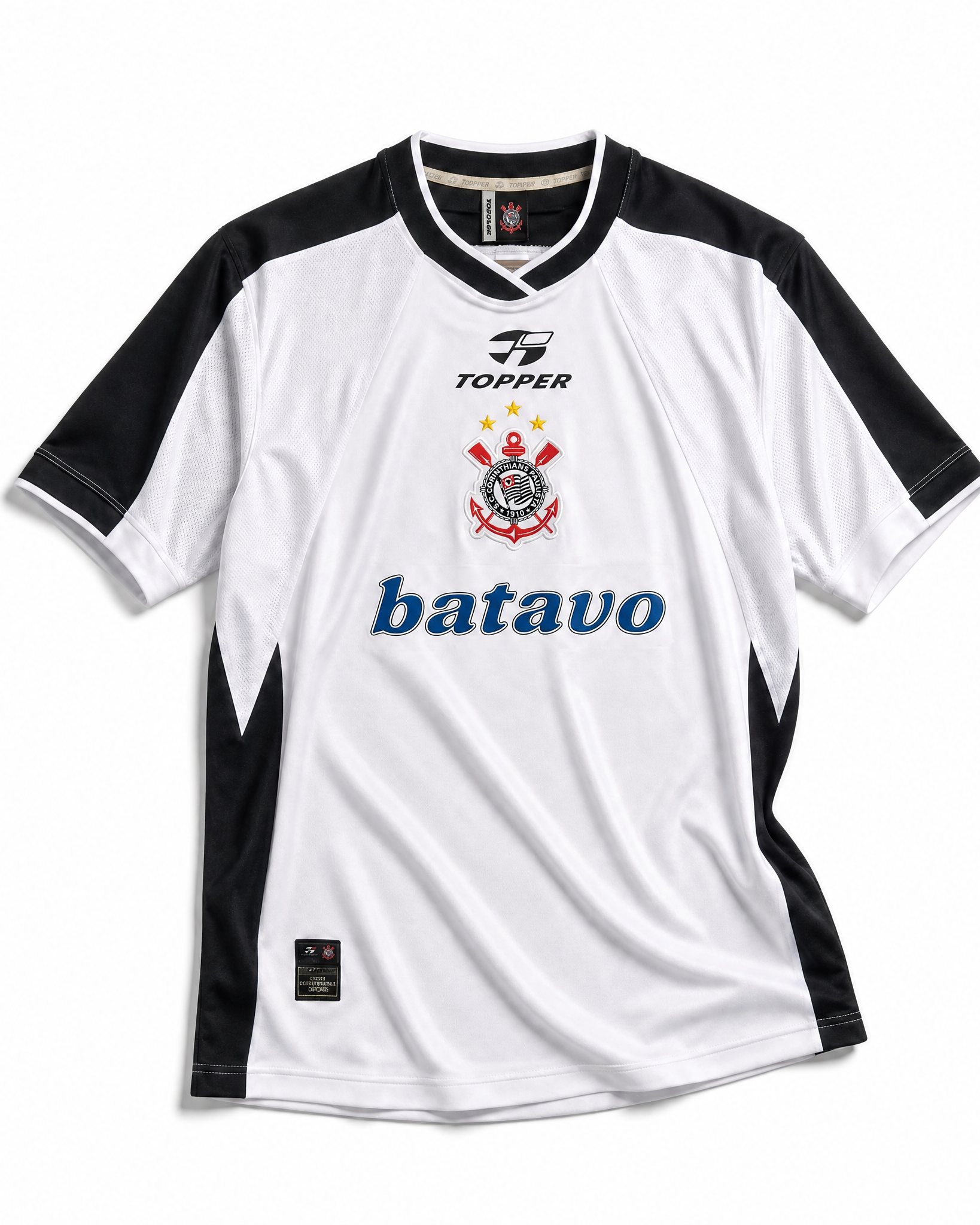Corinthians Maglia Home 2000 vista frontale design rétro