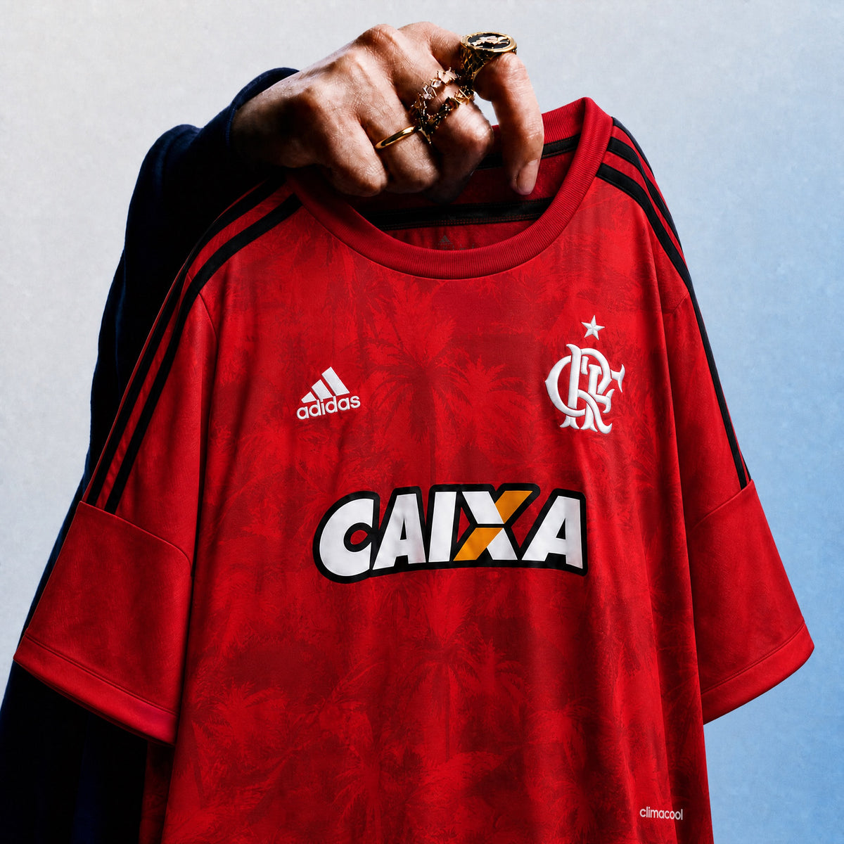 Maglia Flamengo 2014/15 third retro vista completa fronte e retro