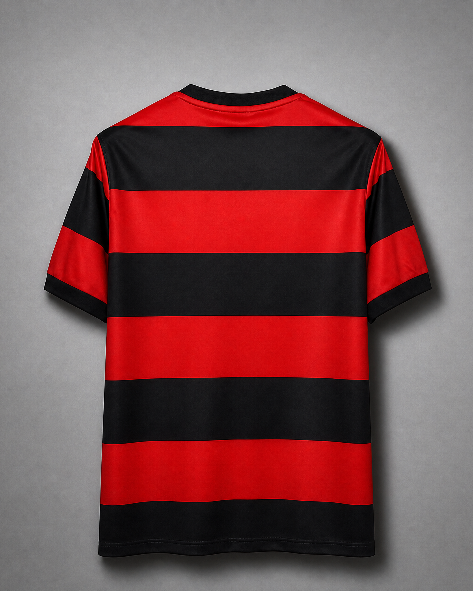 Close-up dettagli e texture Flamengo football shirt rétro 1978/79