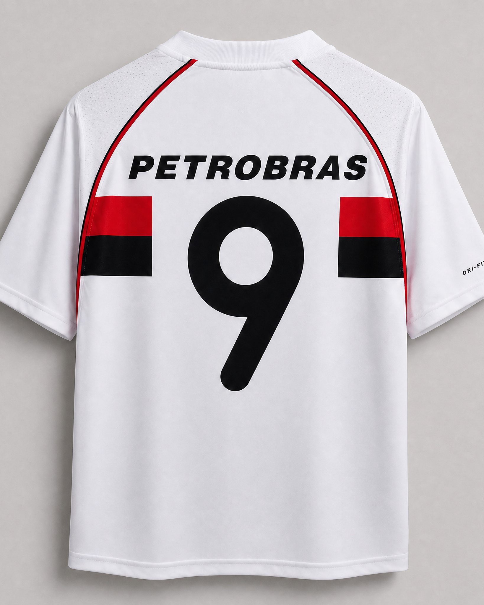 Flamengo maglia calcio vintage 2002/03 vista fronte e retro