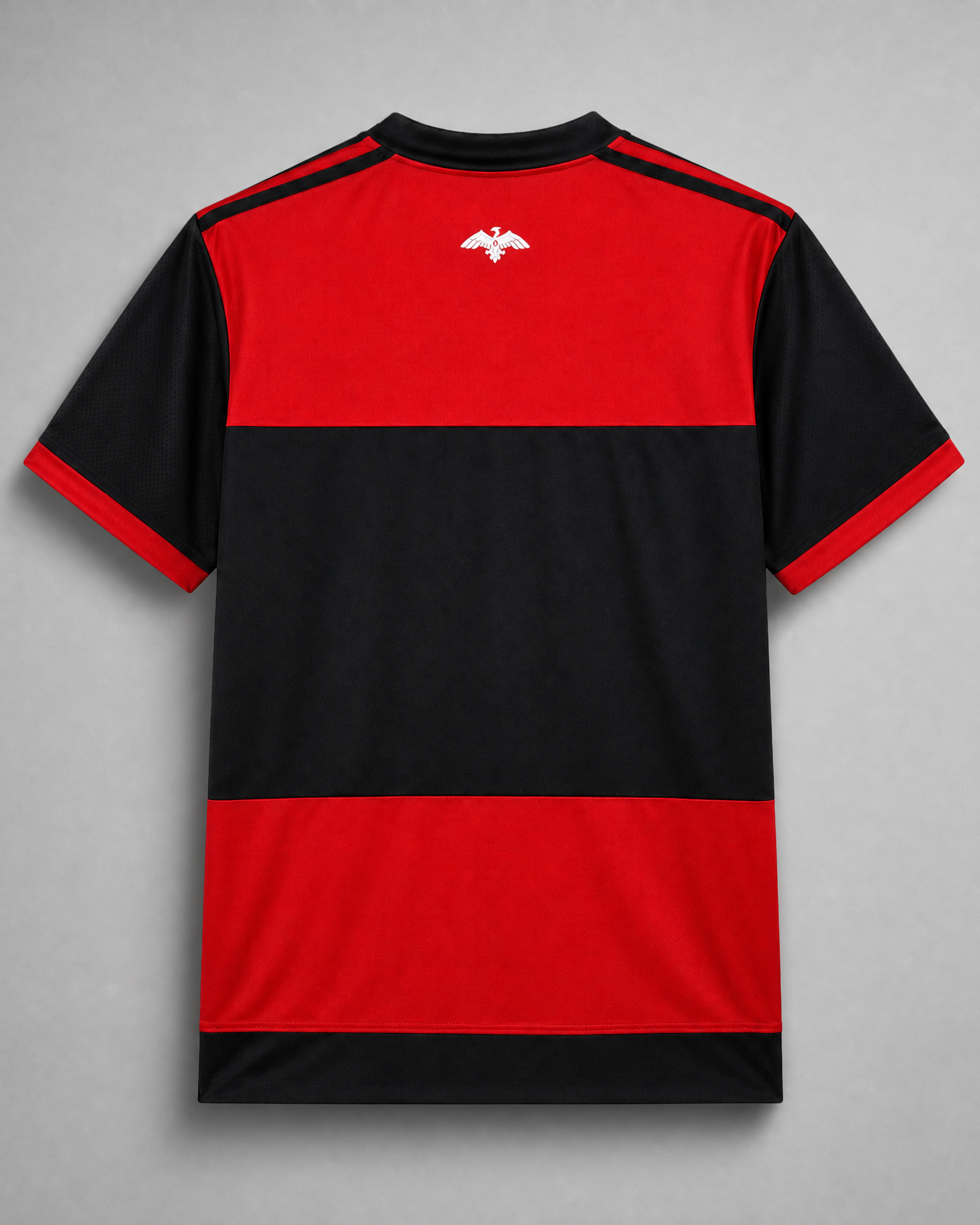 Logo ricamato Flamengo jersey home 2017/18 stile vintage
