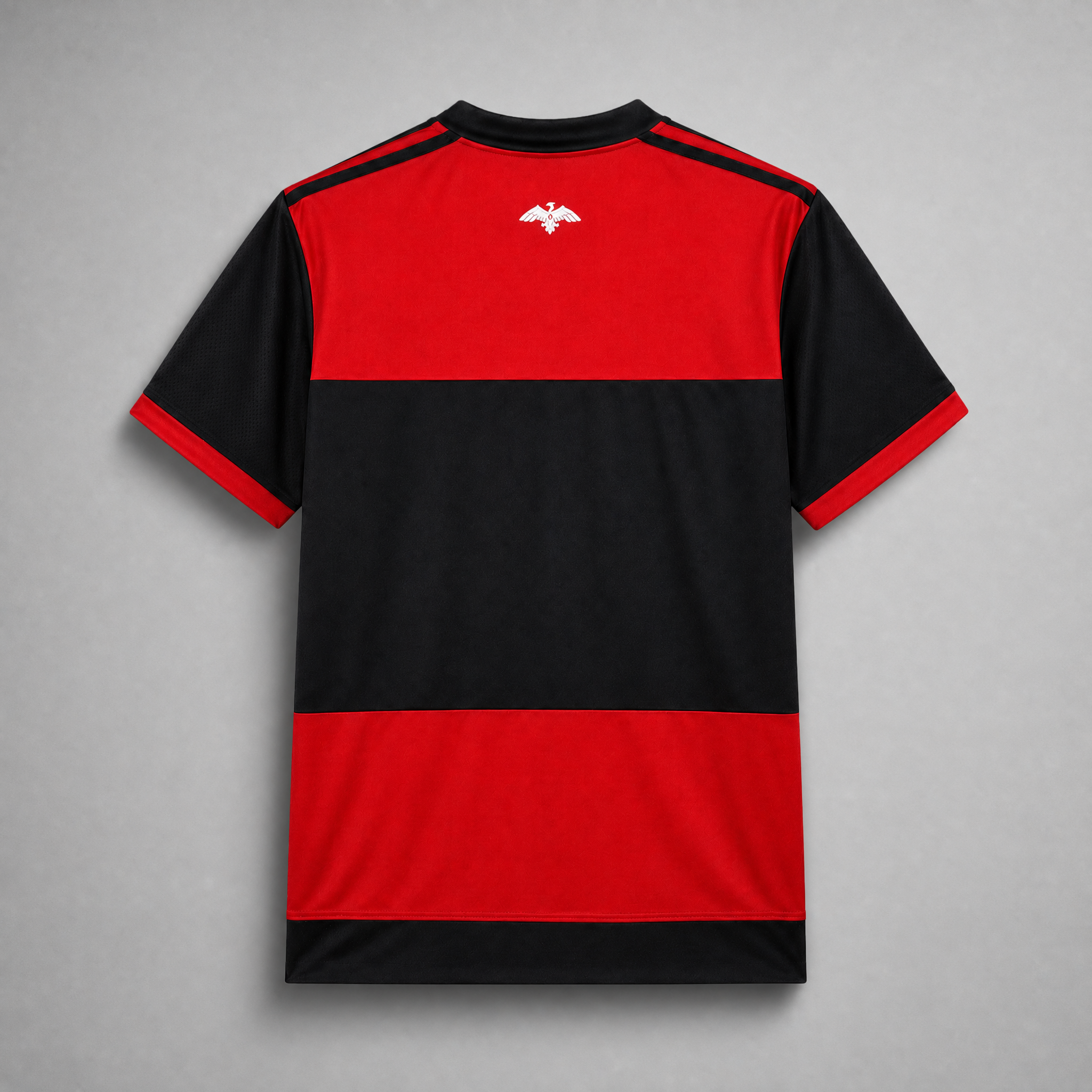 Logo ricamato Flamengo jersey home 2017/18 stile vintage