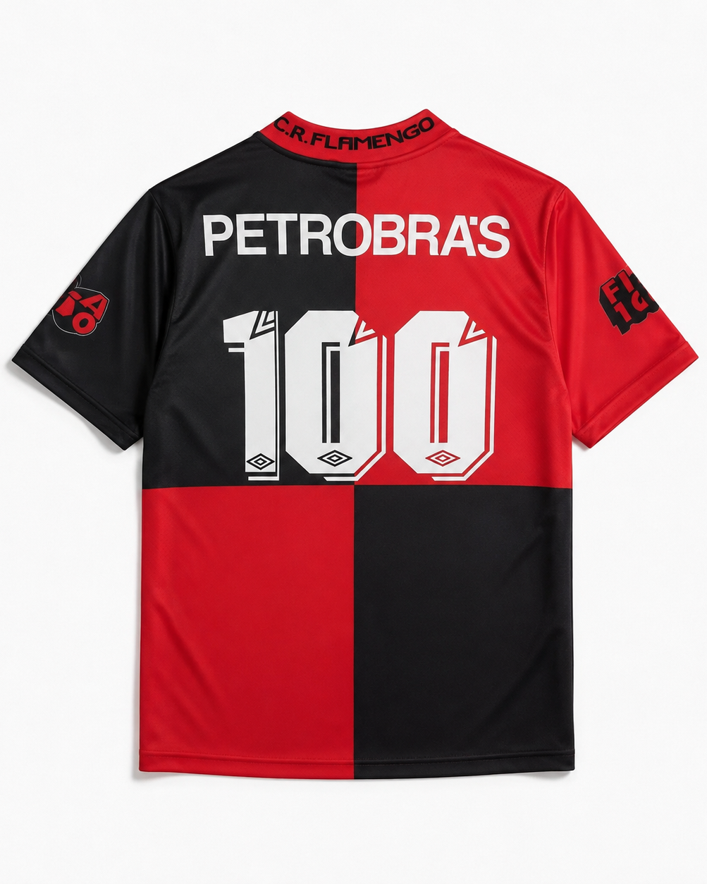 Flamengo maglia home 1994 centenario edizione limitata rosso nero