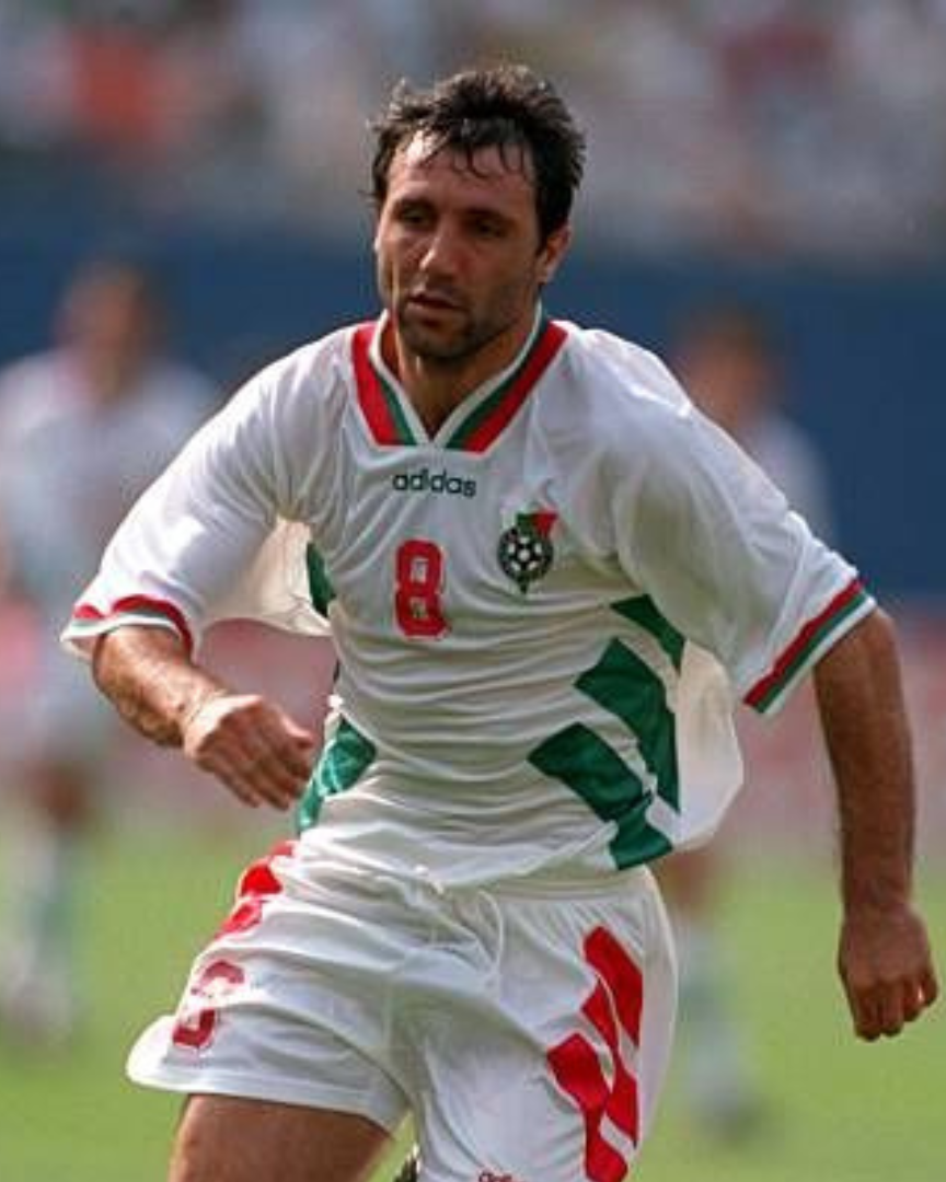 HRISTO STOICHKOV Bulgaria Maglia Home 1994