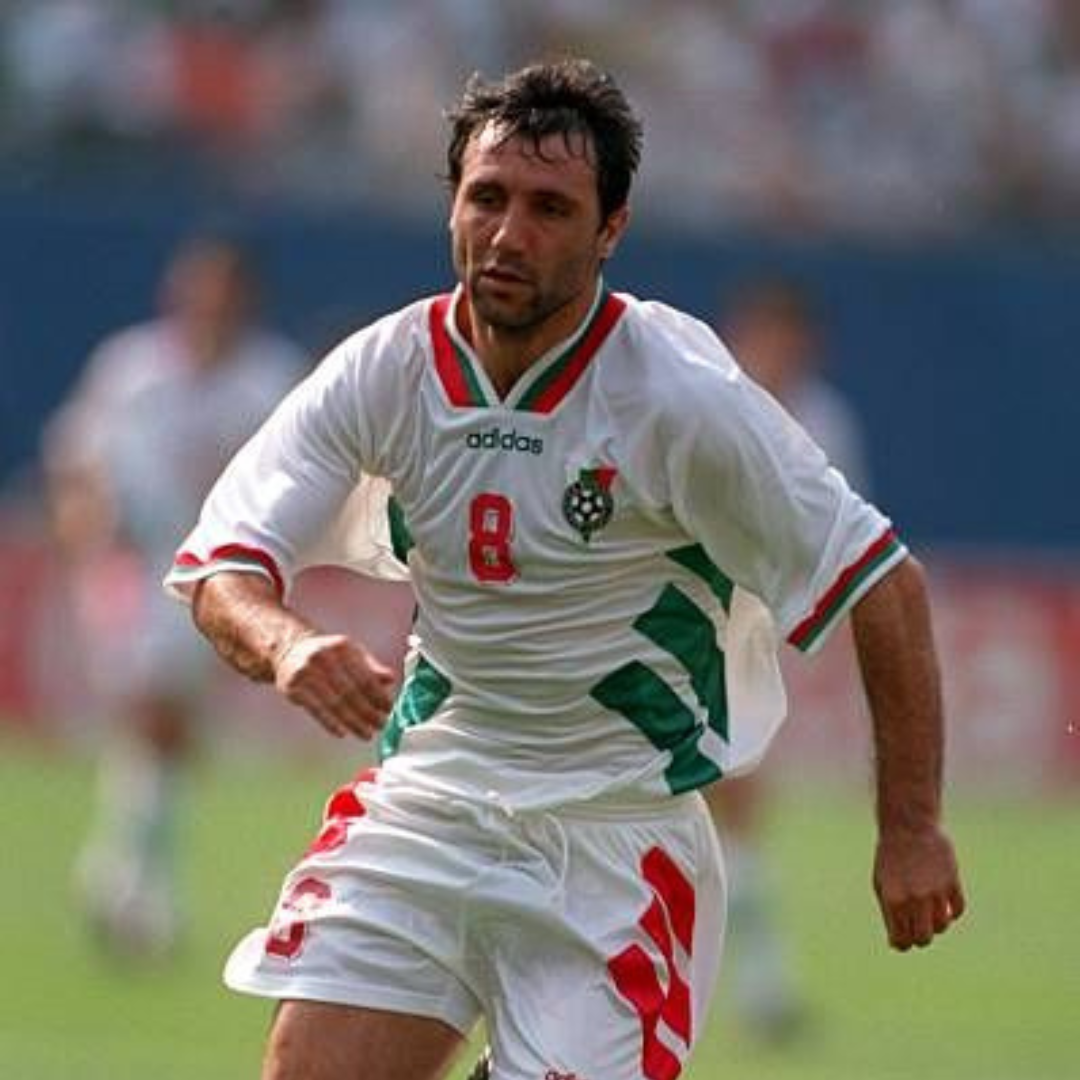 HRISTO STOICHKOV Bulgaria Maglia Home 1994