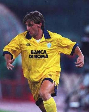 Lazio Away 1993/94 stile vintage anni ’90 - in campo