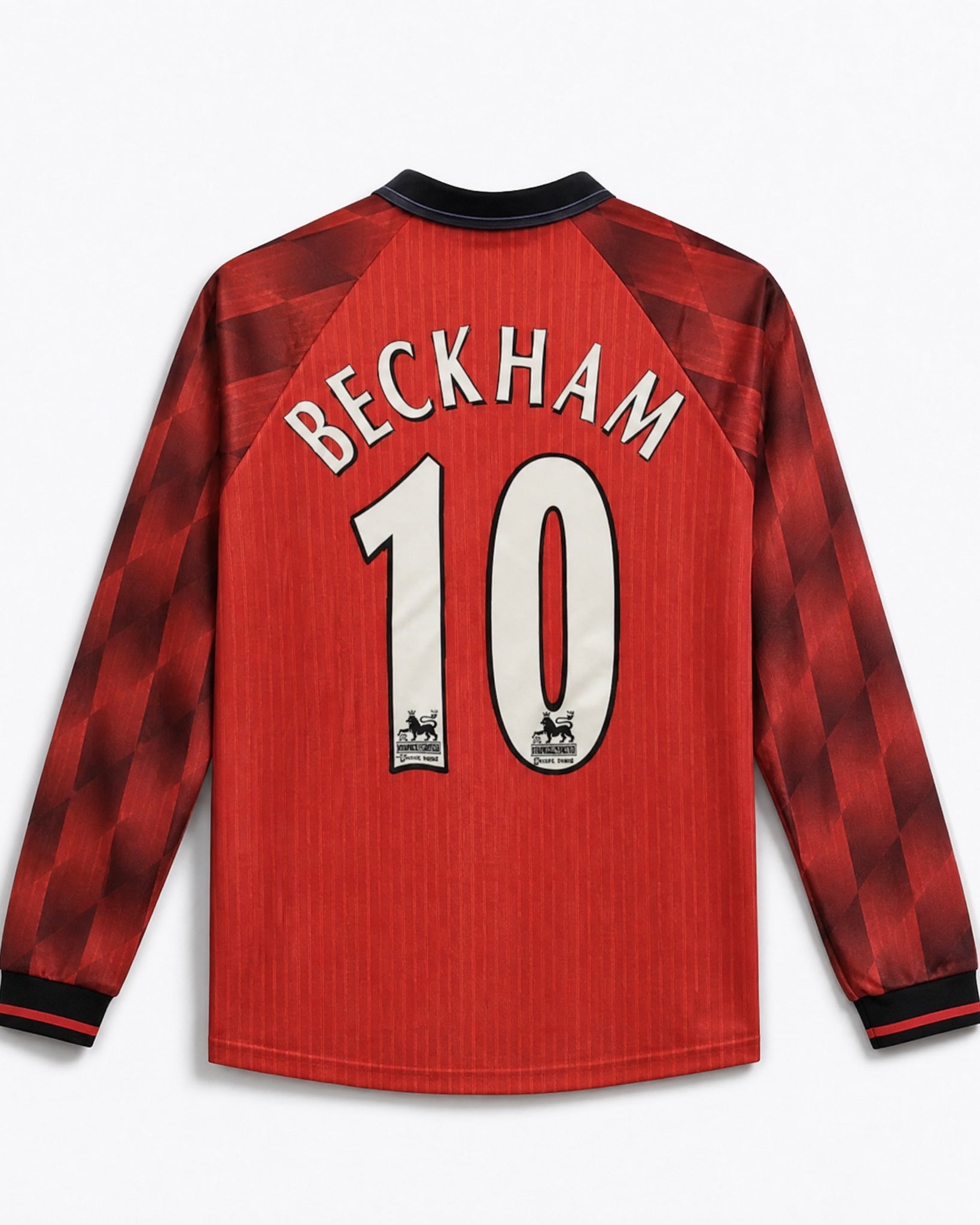 Maglia Beckham Man. United Home 1996/97 manica lunga numero 10