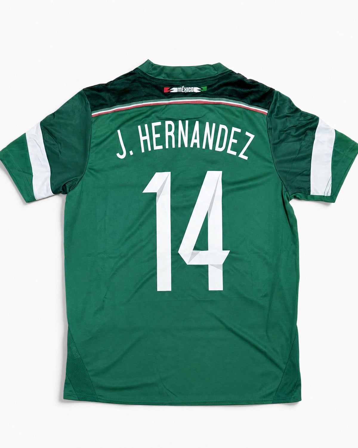 Maglia Chicharito Messico 2014 con nome Chicharito e numero 14