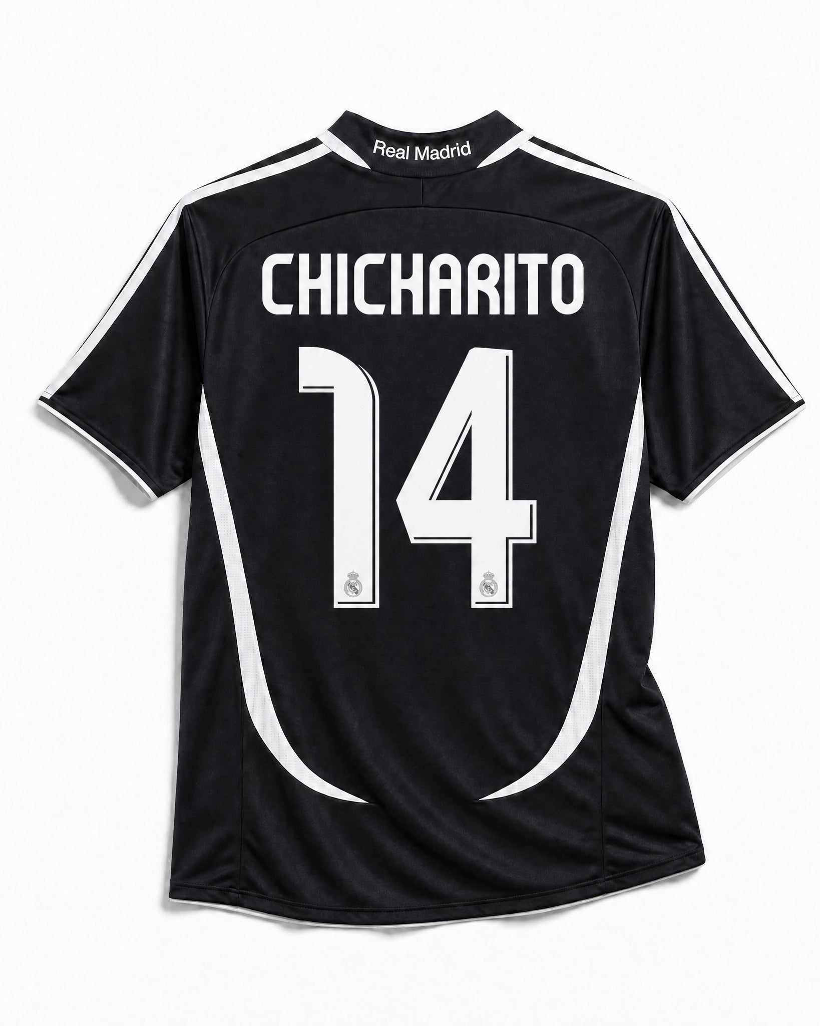 Maglia Chicharito Real Madrid Third 2006/07 vista posteriore con numero 14