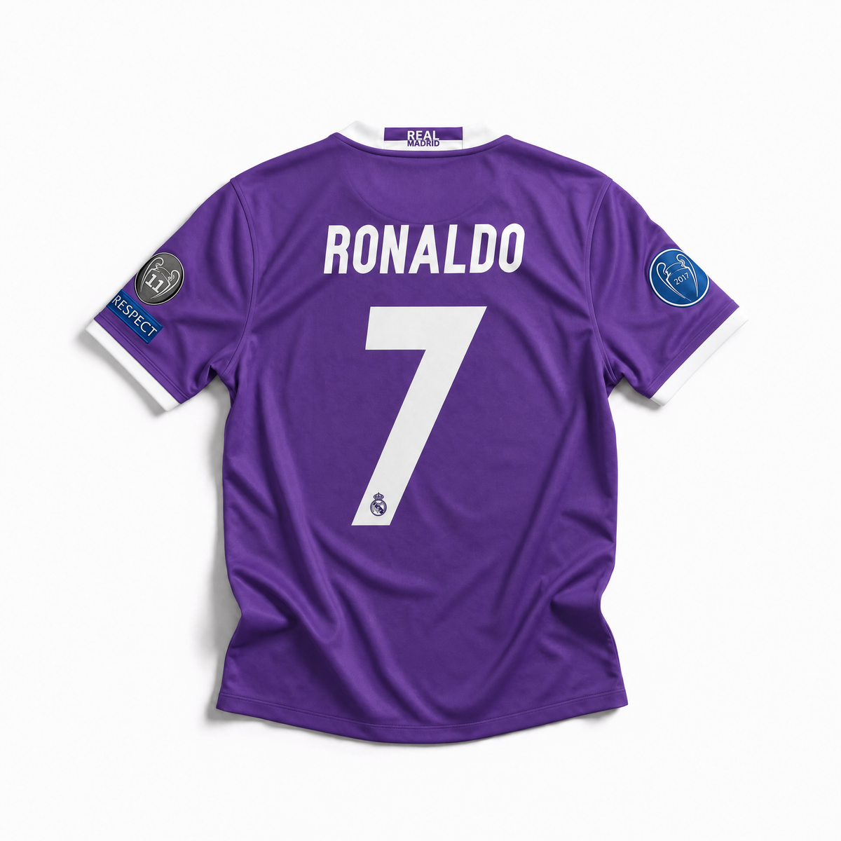 Cristiano Ronaldo CR7 Real Madrid Away Jersey 2017 – Retro Soccer Kit