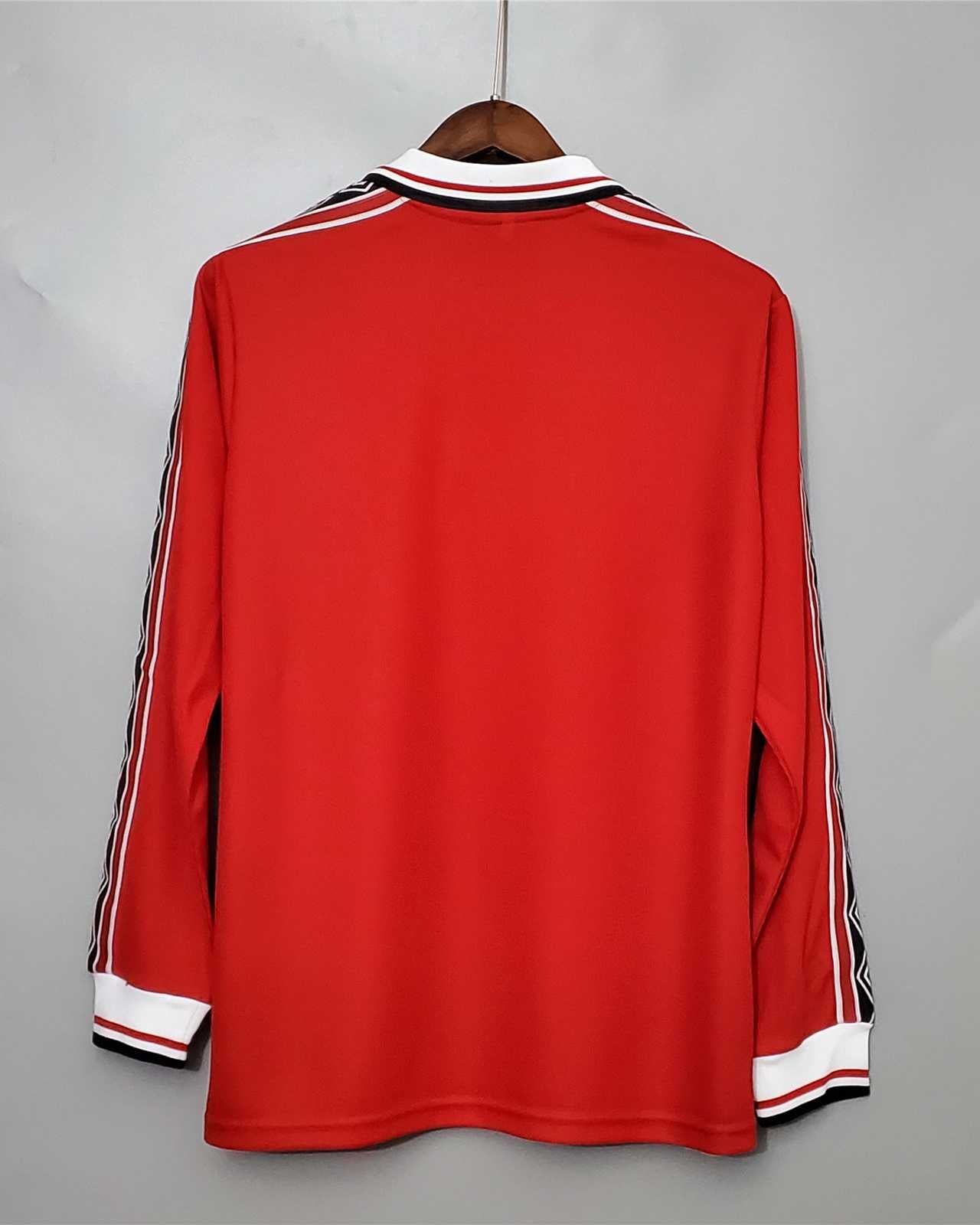 Maglia Manchester United 1998/99 long sleeve retro vista posteriore