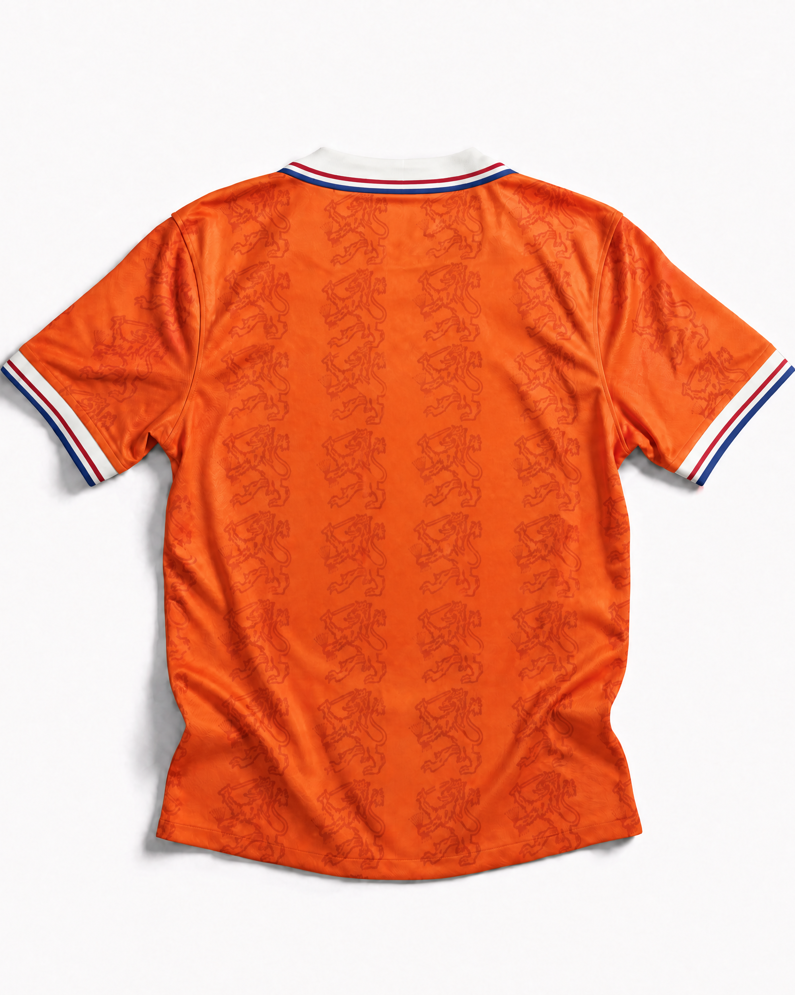 Maglia Olanda 1995 retro vista posteriore design arancione anni 90