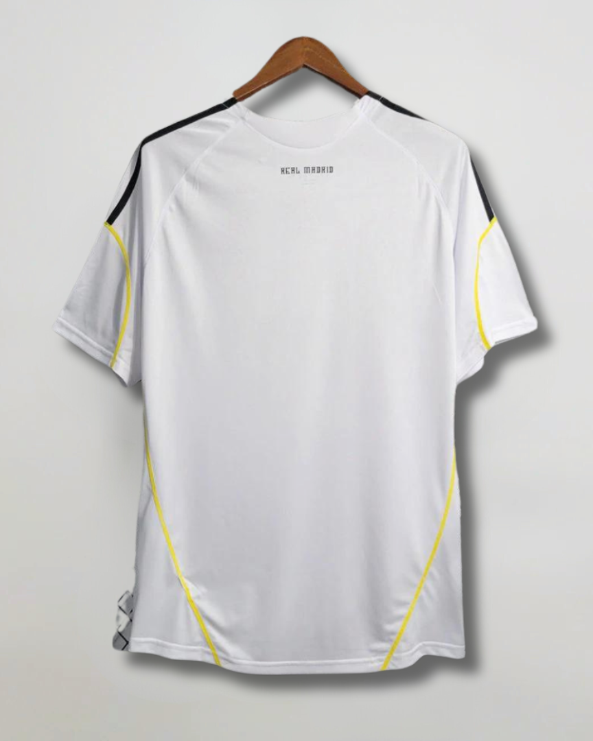Maglia Real Madrid 2009/10 retro bianca con nome e numero
