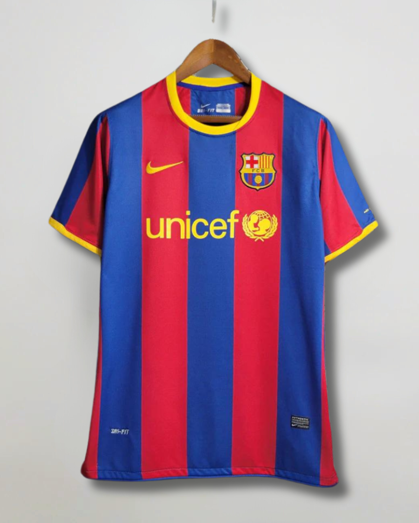 Maglia home Barcellona Final UCL 2010/11 vista frontale