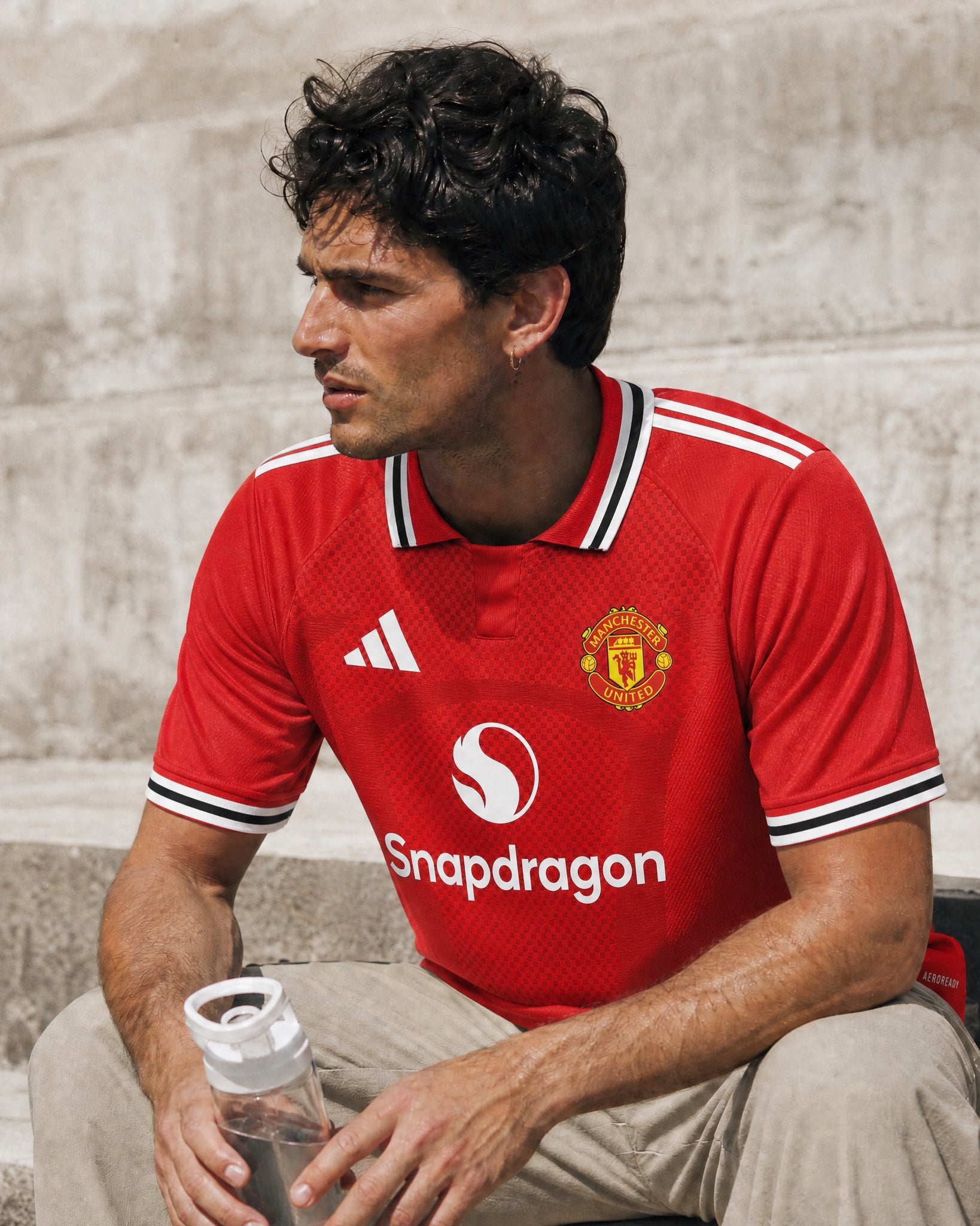 Maglia Man. United Home 2026/27 dettaglio frontale