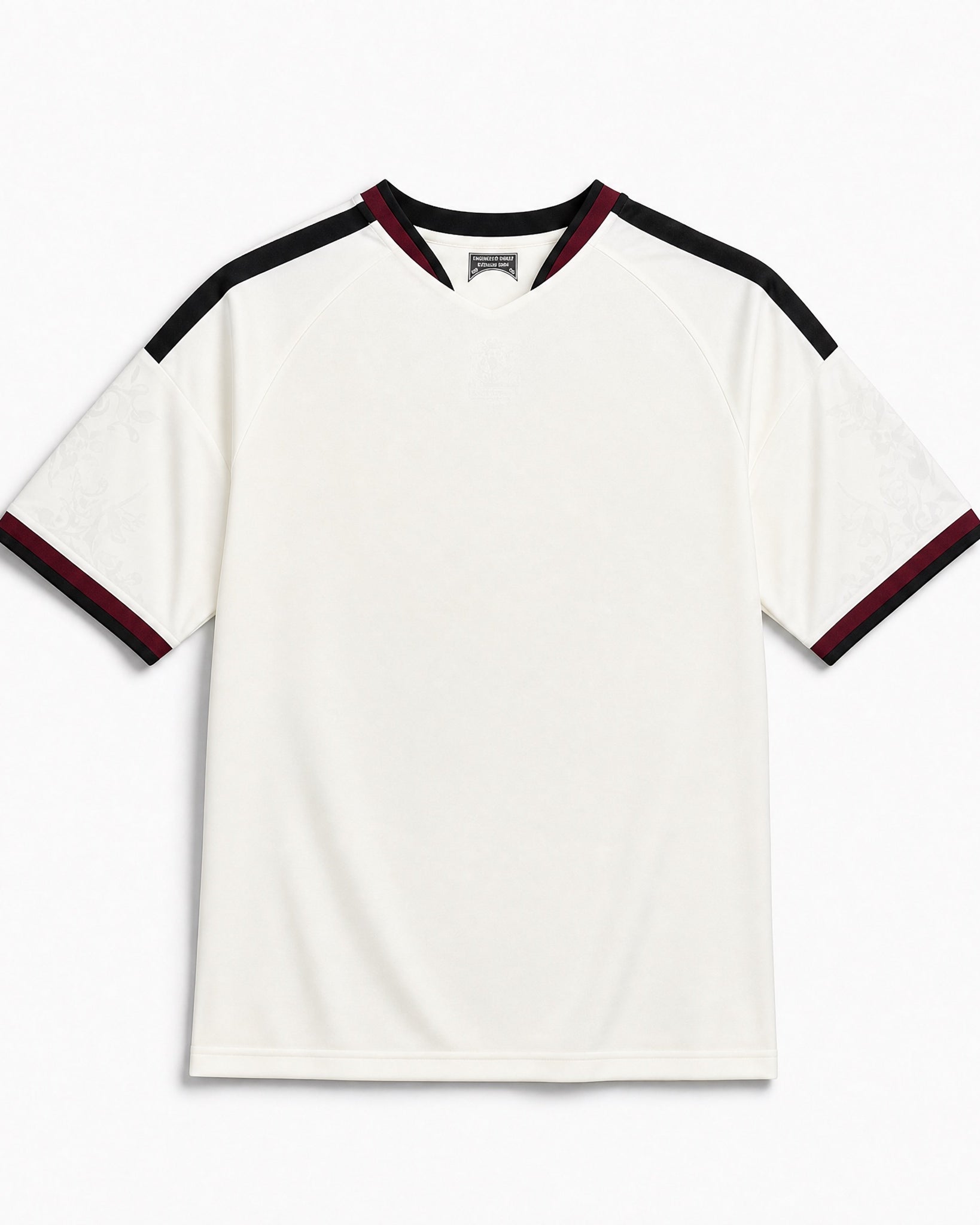 Maglia Man. United Third 2026/27 vista completa con colletto e bordi a contrasto