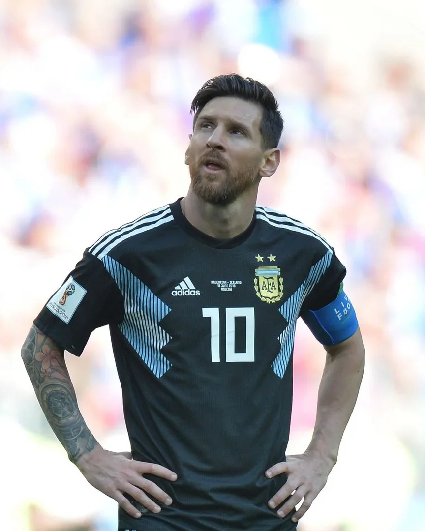Messi Argentina Maglia Away 2018