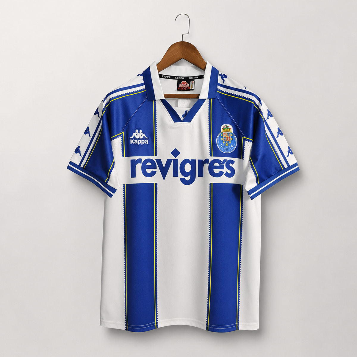 Kappa FC Porto ゲームシャツ サッカーユニフォーム Porto Maglia Home 1997/99 Vintage Jersey – Retro Soccer Kit