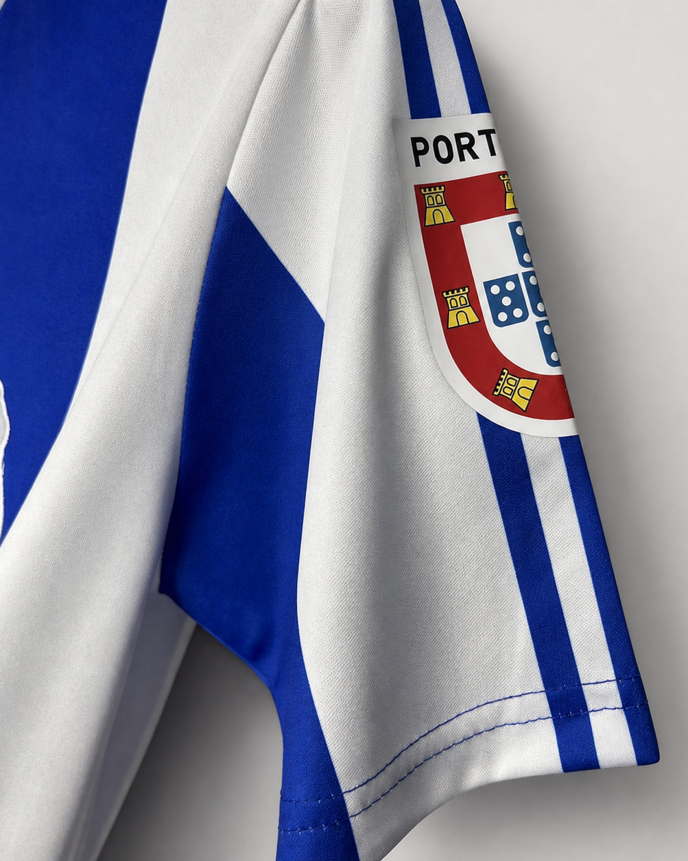 Dettaglio manica Porto jersey rétro anni 80