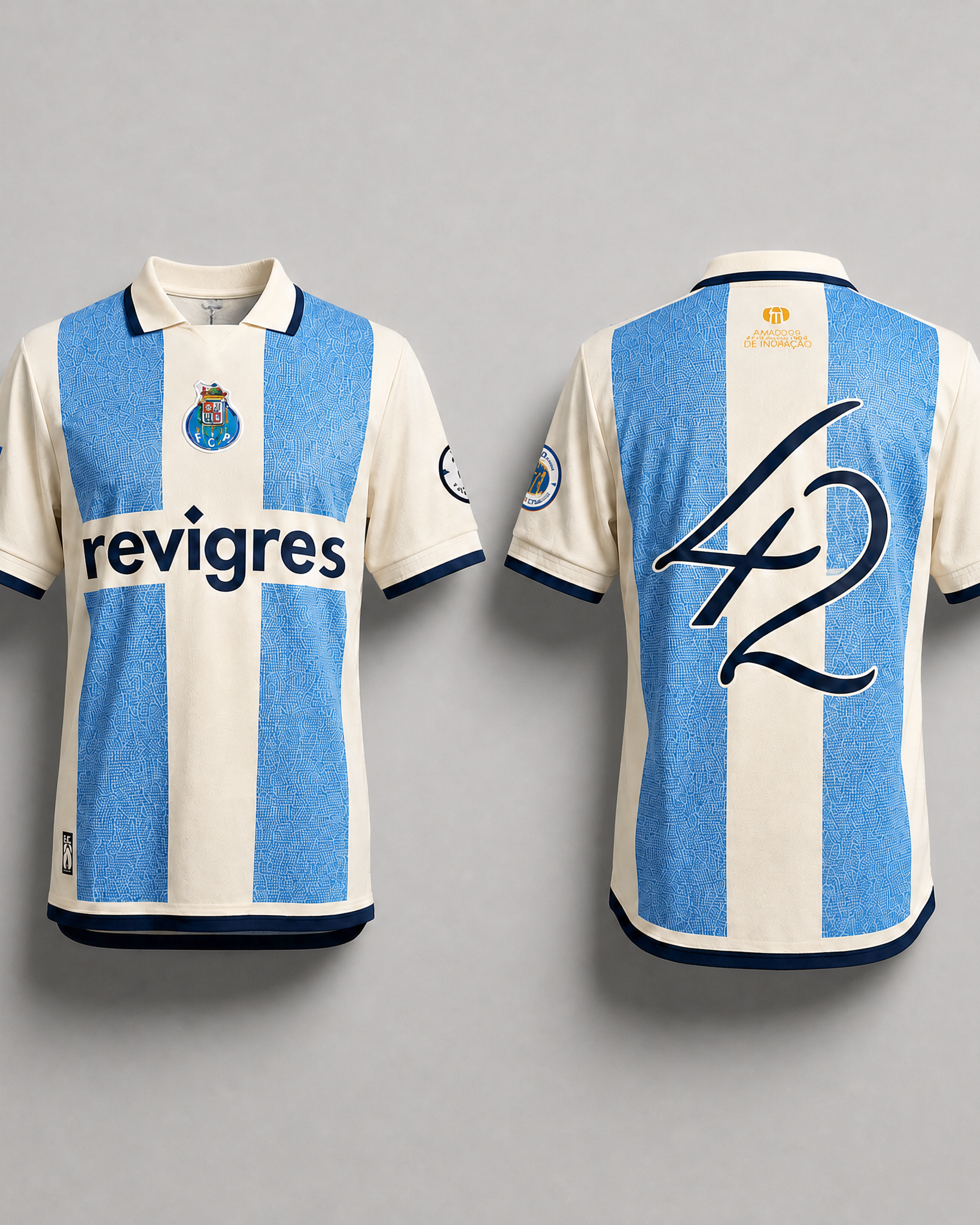 Jersey Porto speciale con dettagli vintage eleganti