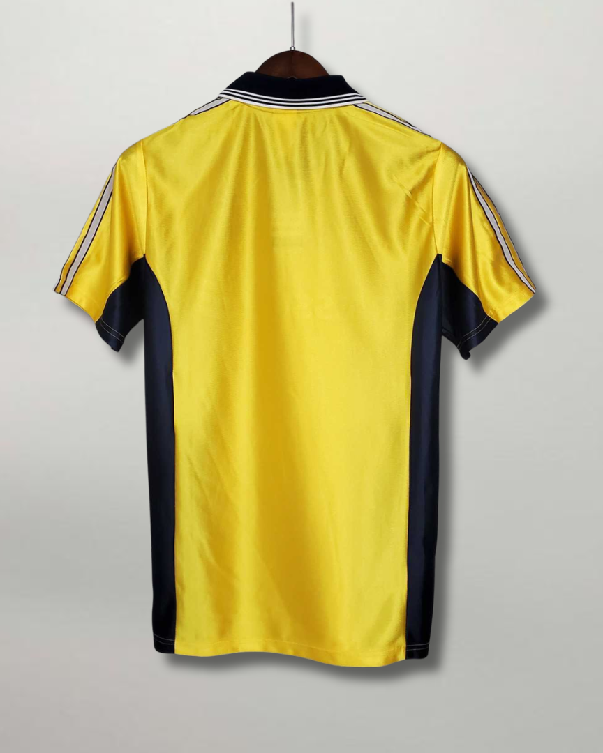 Retro maglia Marsiglia Away 1998/99 celeste stile vintage Ligue 1