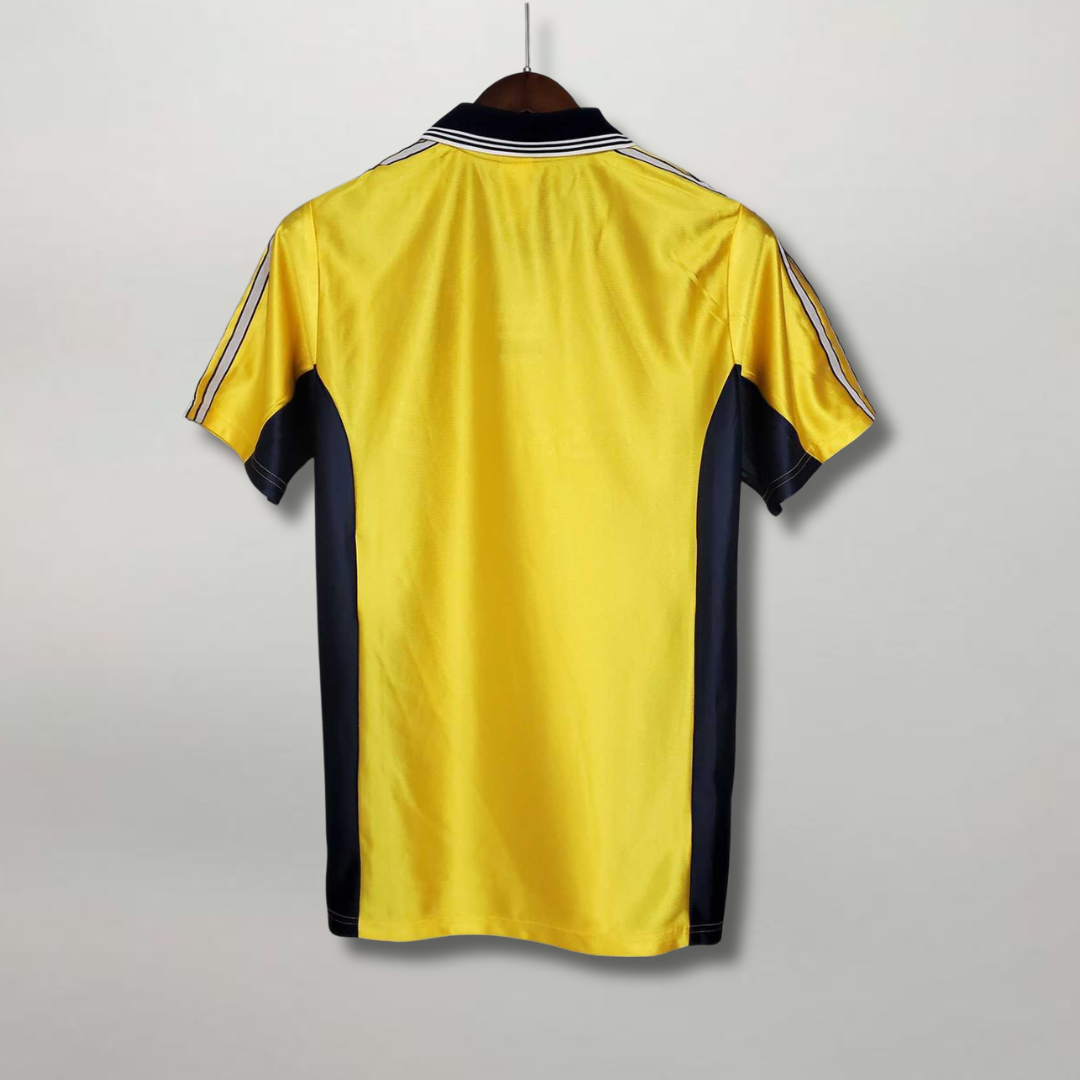 Retro maglia Marsiglia Away 1998/99 celeste stile vintage Ligue 1