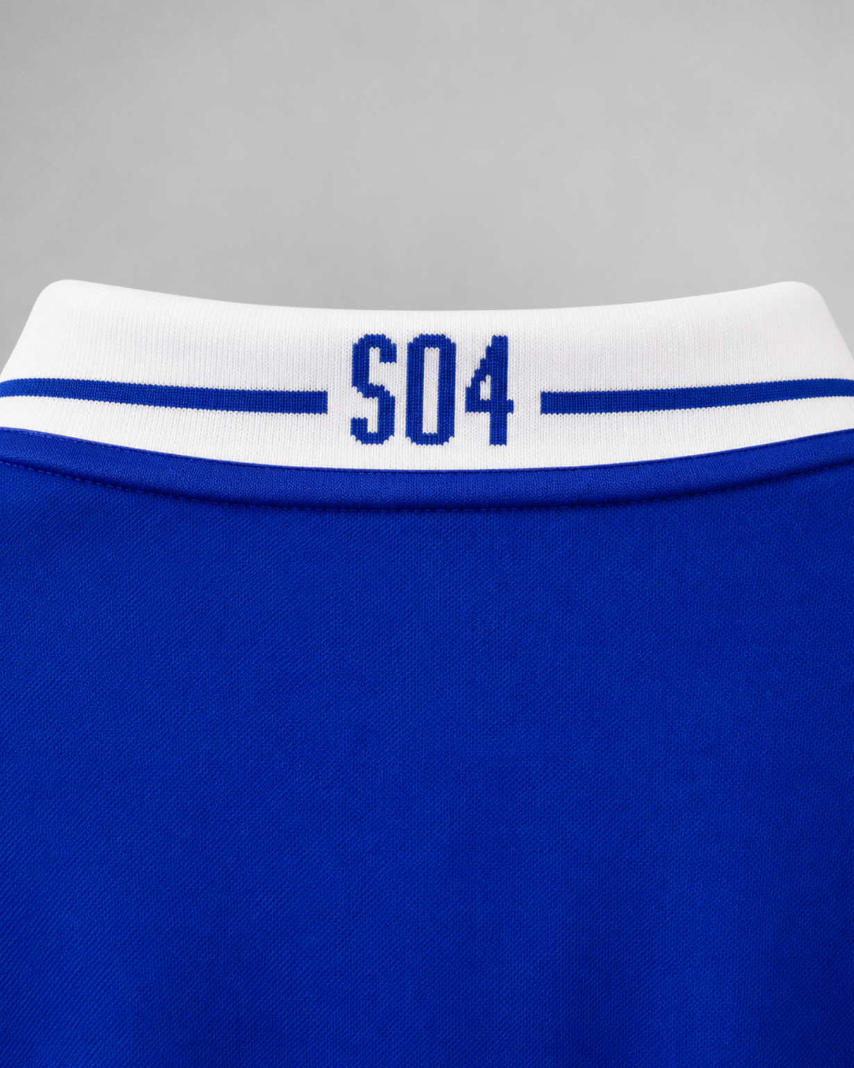 Dettaglio stemma Schalke 04 maglia home 2000/02 retrò