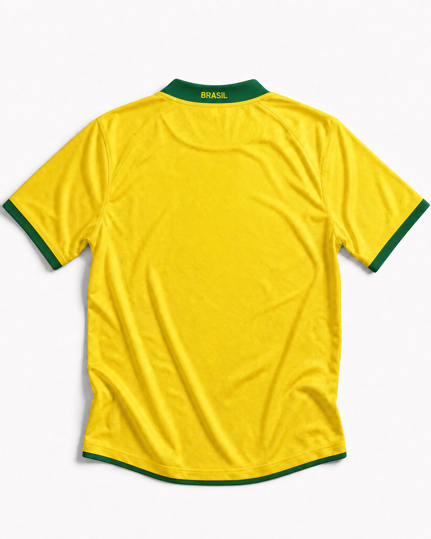 Tessuto maglia Brasile 2006 giallo canarinho