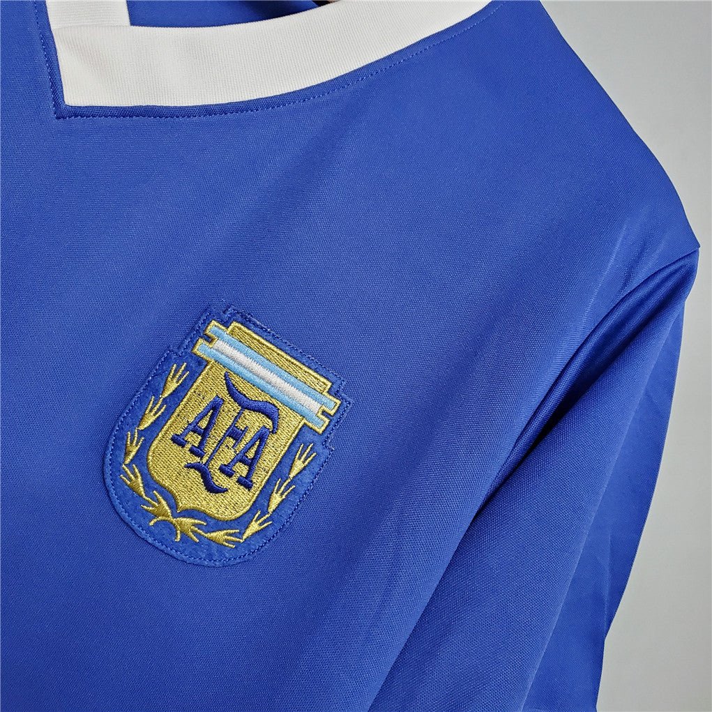 Argentina Maglia Away 1986 - Retro Soccer Kit
