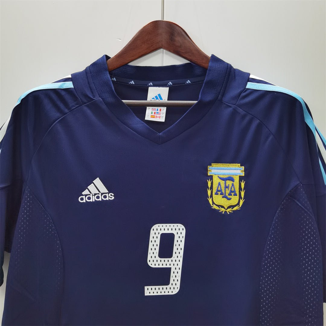 Argentina Maglia Away 2002/03 - Retro Soccer Kit