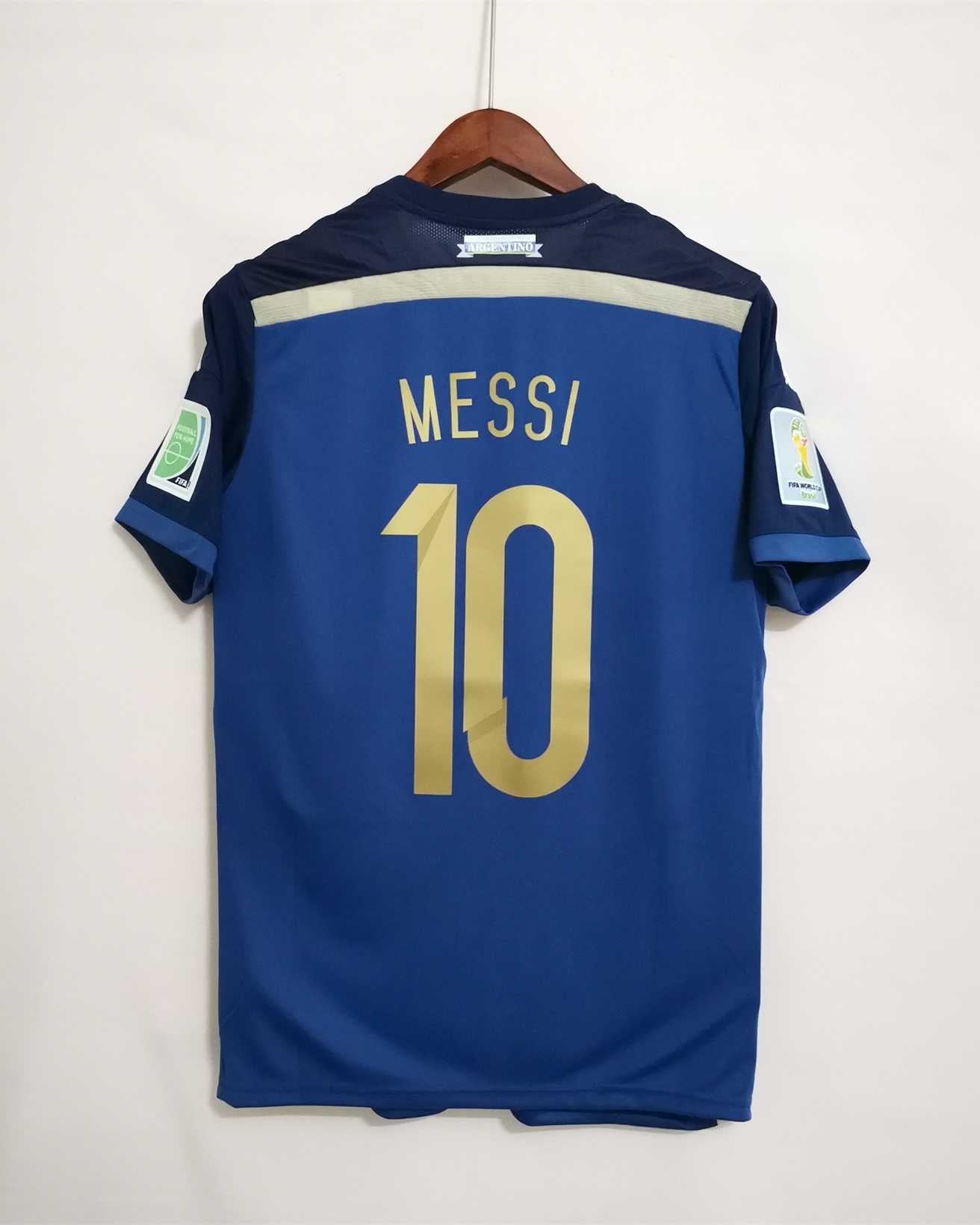Argentina Maglia Away World Cup Final 2014 - Retro Soccer Kit