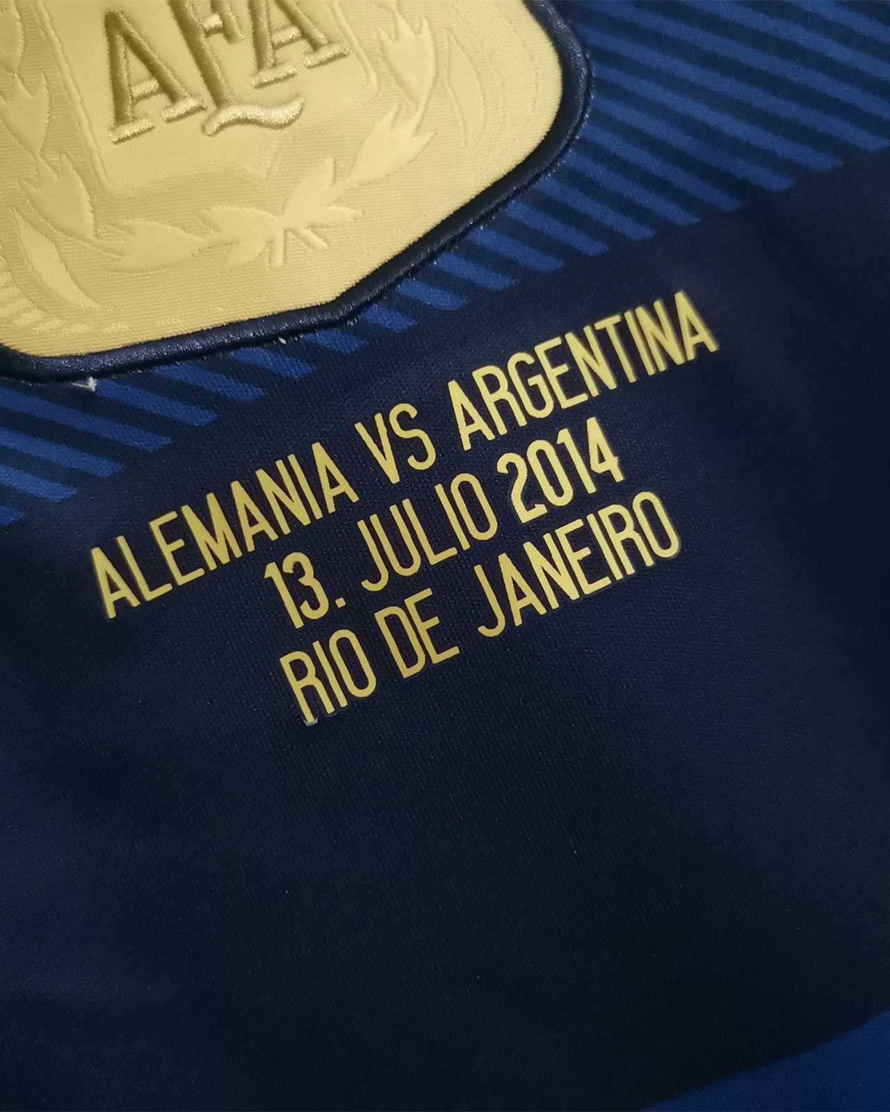 Argentina Maglia Away World Cup Final 2014 - Retro Soccer Kit