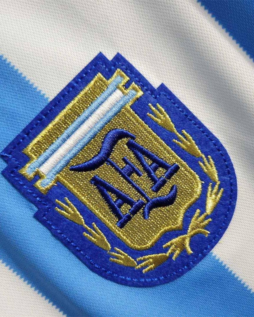 Argentina Maglia Home 1986 Vittoria Mondiali - Retro Soccer Kit