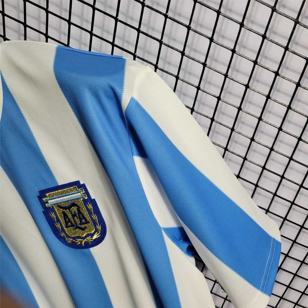 Argentina Maglia Home 1986 Vittoria Mondiali - Retro Soccer Kit