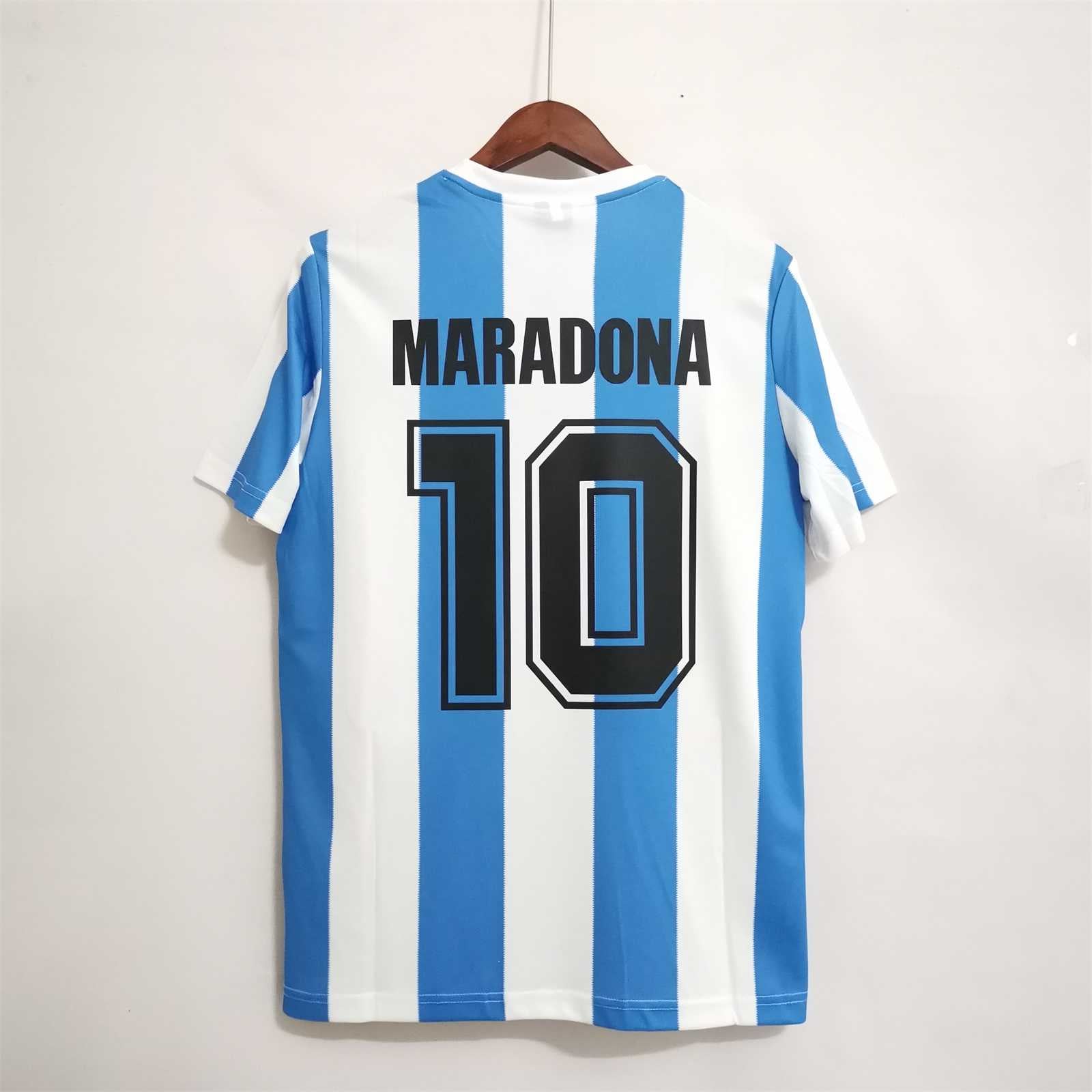 Argentina Maglia Home 1986 Vittoria Mondiali - Retro Soccer Kit