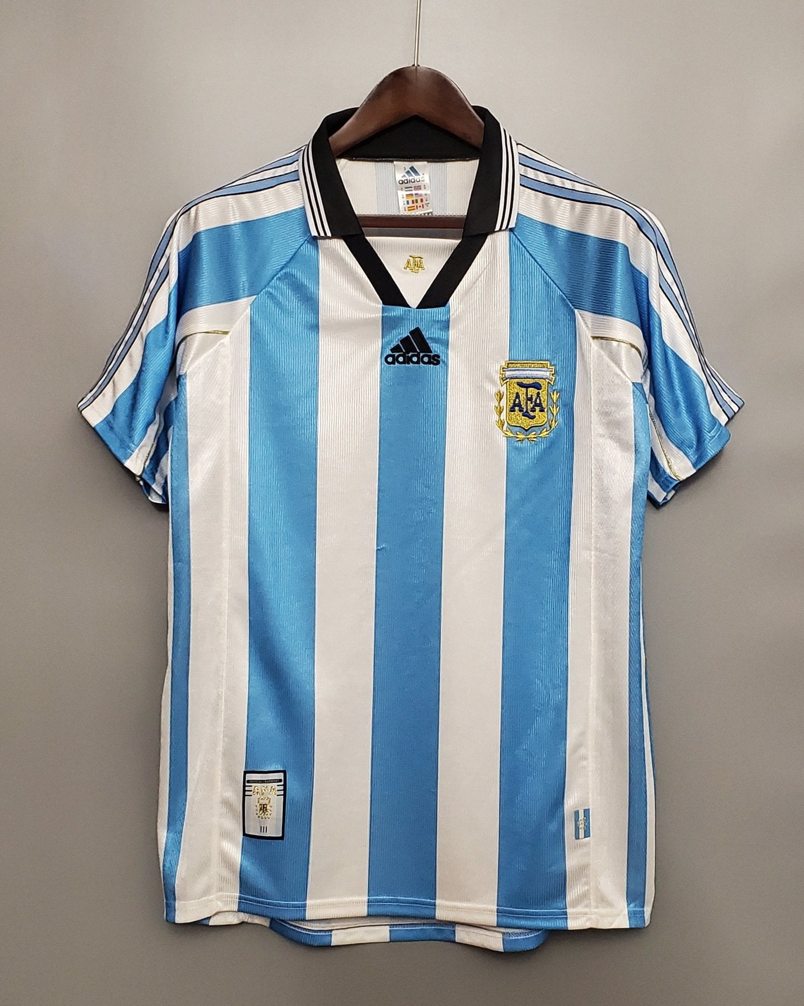 Argentina Maglia Home 1998 - Retro Soccer Kit