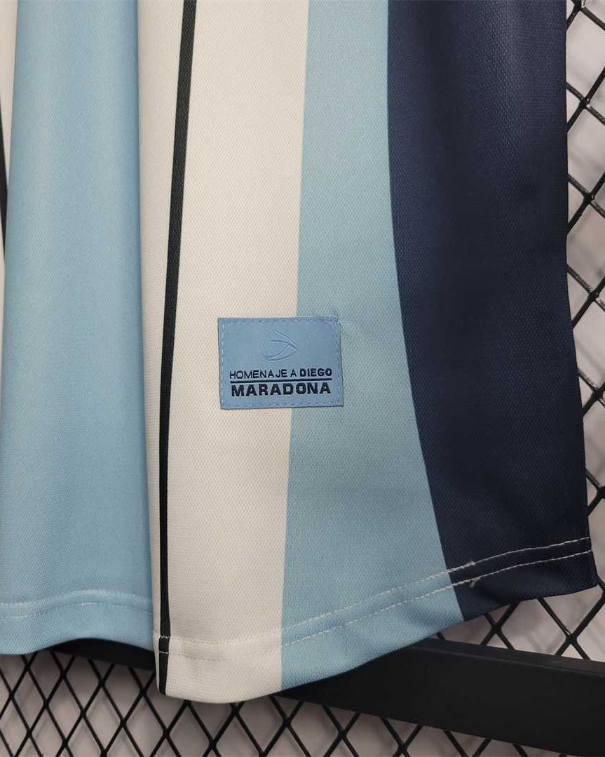 Argentina Maglia Maradona Commemorative 2001 - Retro Soccer Kit